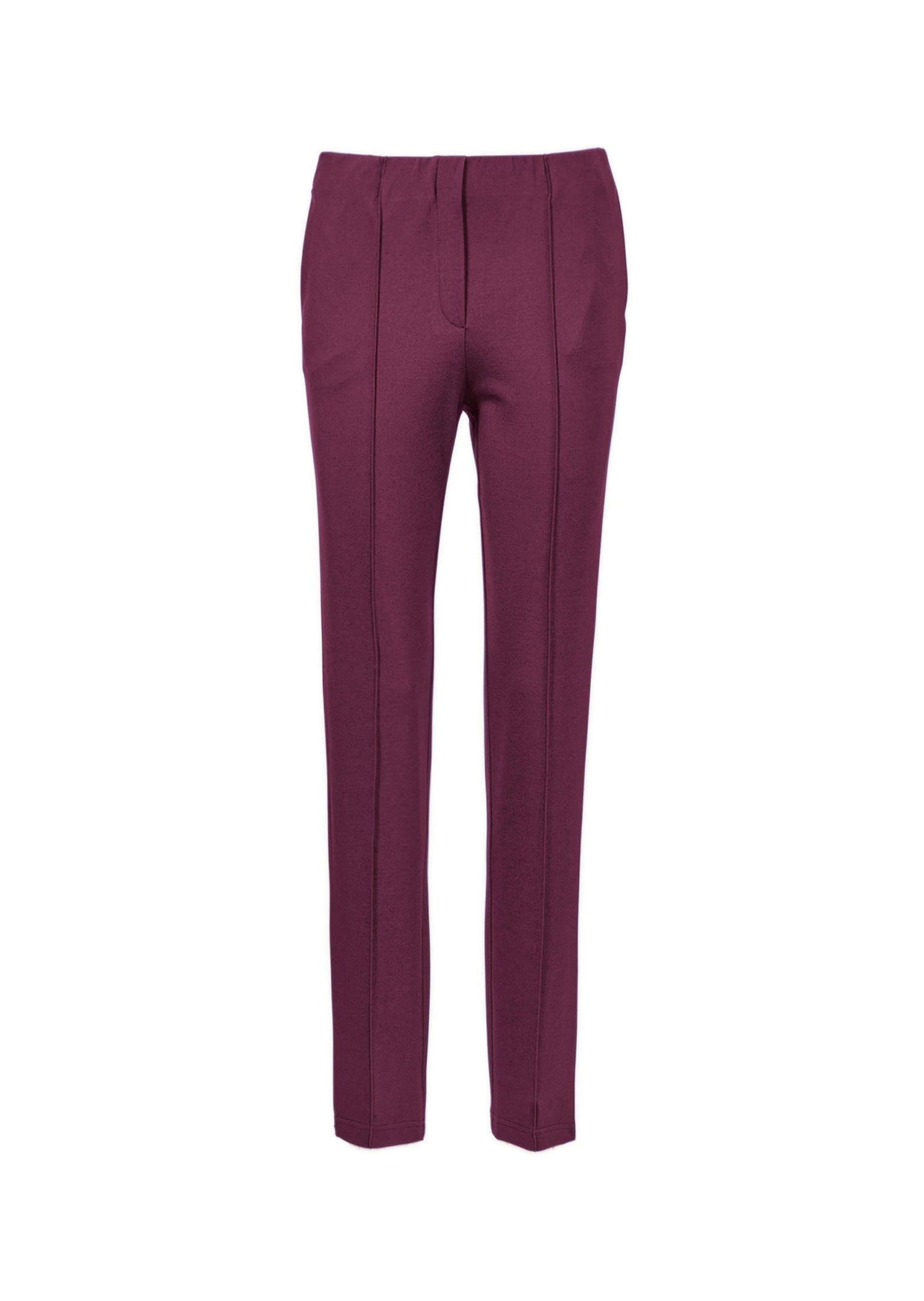 GOLDNER Schlupfhose "Moderne Hose LOUISA mit streckenden Biesen" Ohne