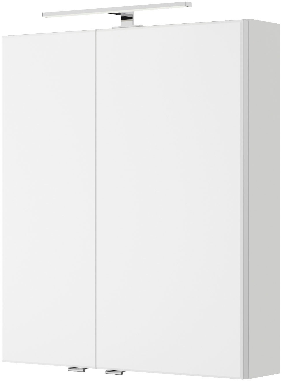 Saphir Badmöbel-Set »Serie 4035 2-teilig, Keramikwaschtisch mit LED-Spiegelschrank«, (Set), 60 cm breit, inkl. Türdämpfer, 2 Schubladen, 2 Türen, 2 Einlegeböden