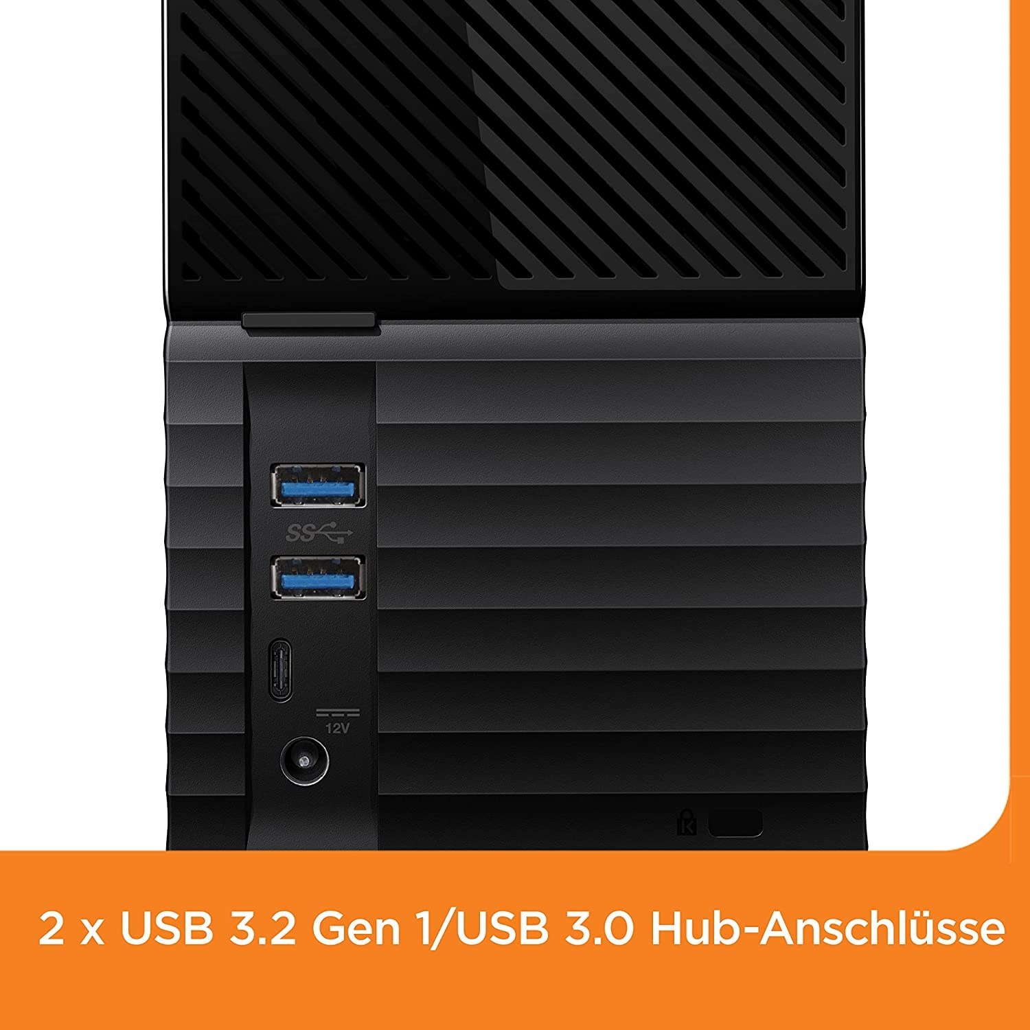 Western Digital externe HDD-Festplatte »WD My Book Duo«, Anschluss USB 3.0