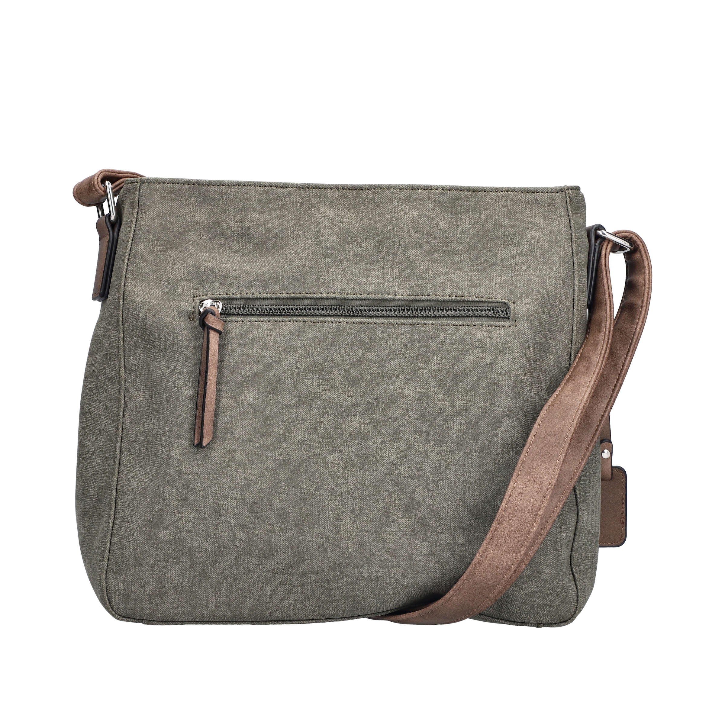 Rieker Umhängetasche »Montenegro/Guana/Eagle« Damen Schultertasche, Handtasche mit Zierschnalle und Flechtband