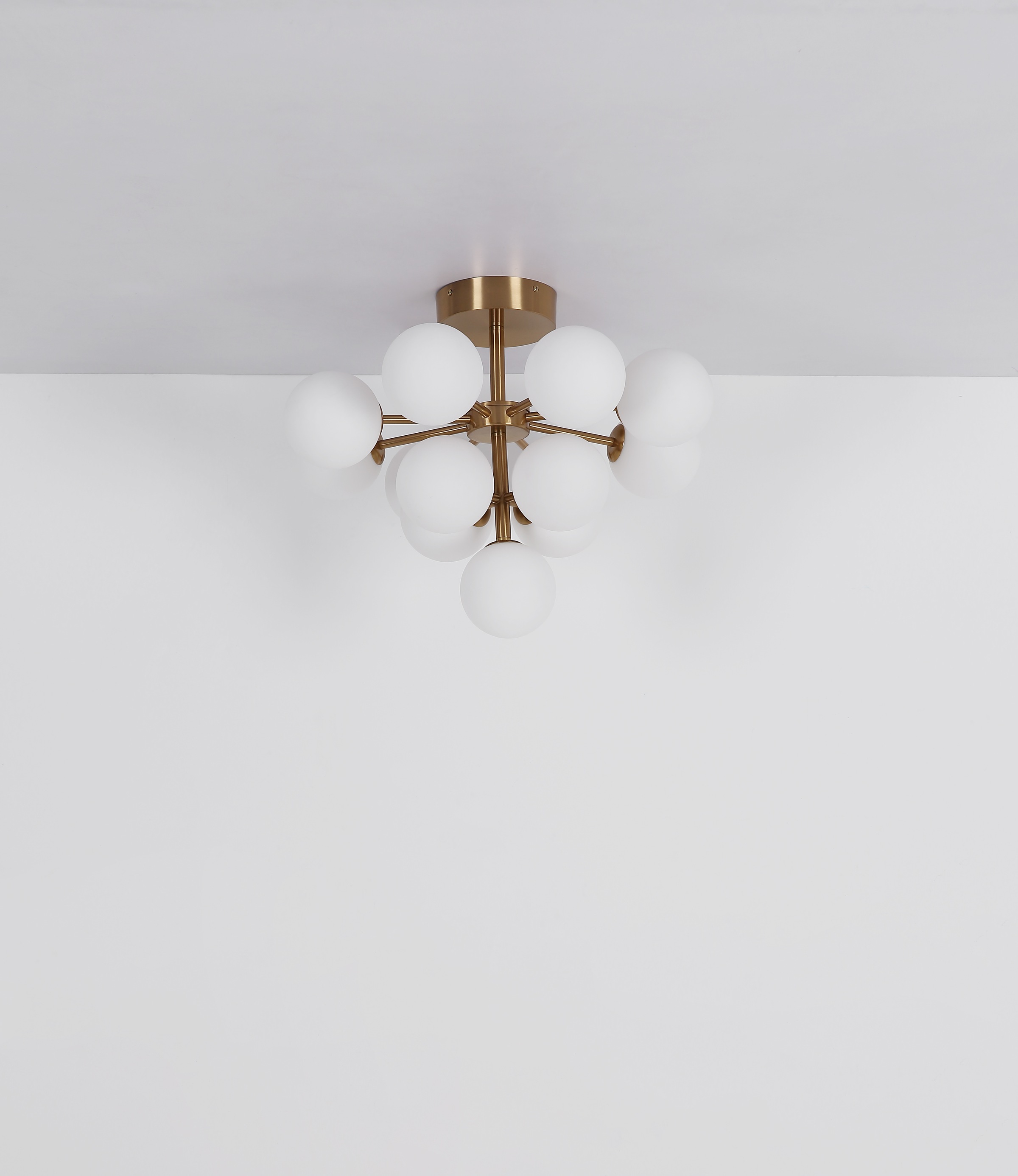 GLOBO LIGHTING Deckenleuchte »GRAPPY« G9 1 Stk. Deckenleuchte für Wohn- & Esszimmer Glaskugeln