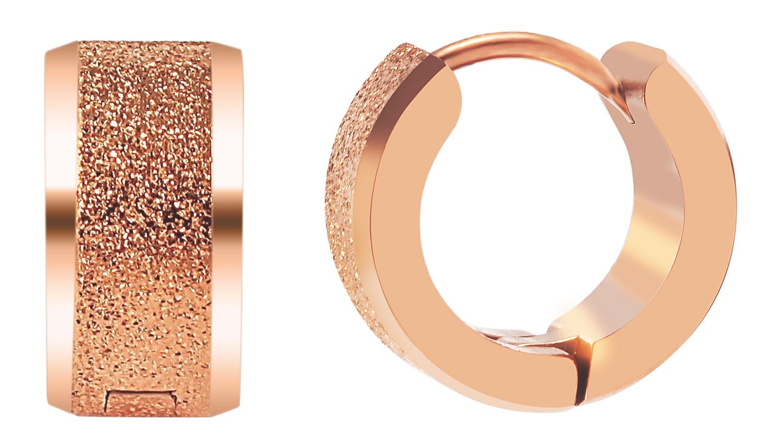 Adelia´s Klappcreolen "Damen Ohrringe – Klappcreole aus Edelstahl" Schöne G günstig online kaufen