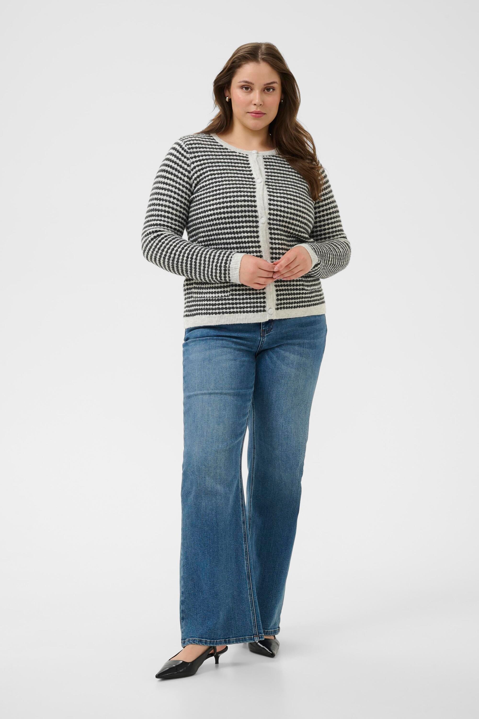 KAFFE Curve Strickjacke »Damen Strickjacke KCelanna«