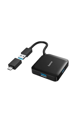 Hama USB-Adapter »USB-Hub 4 Ports USB laikm...