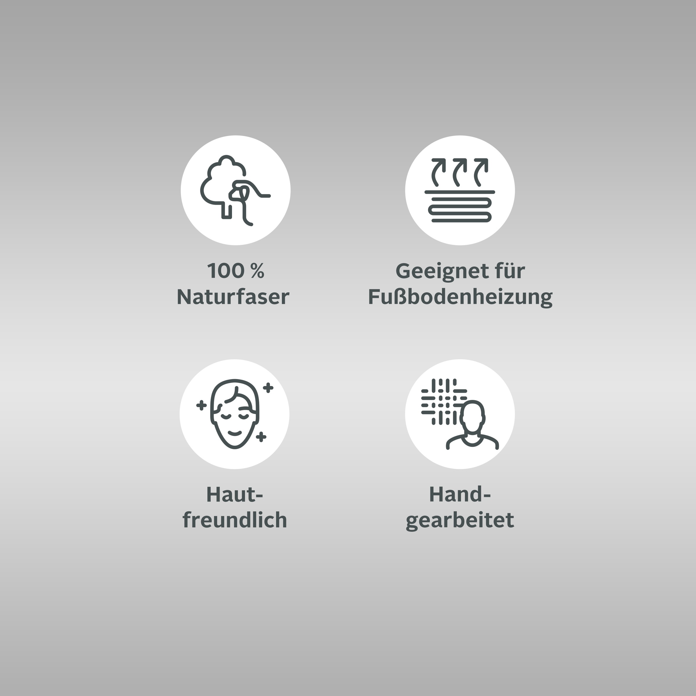 Thumbnail - THEKO Bettumrandung "Nuno, handgearbeitet, mit Bordüre" Höhe 14 mm 3 Stk. tlg. Bettvorleger, reine Wolle, handgetuftet, ...