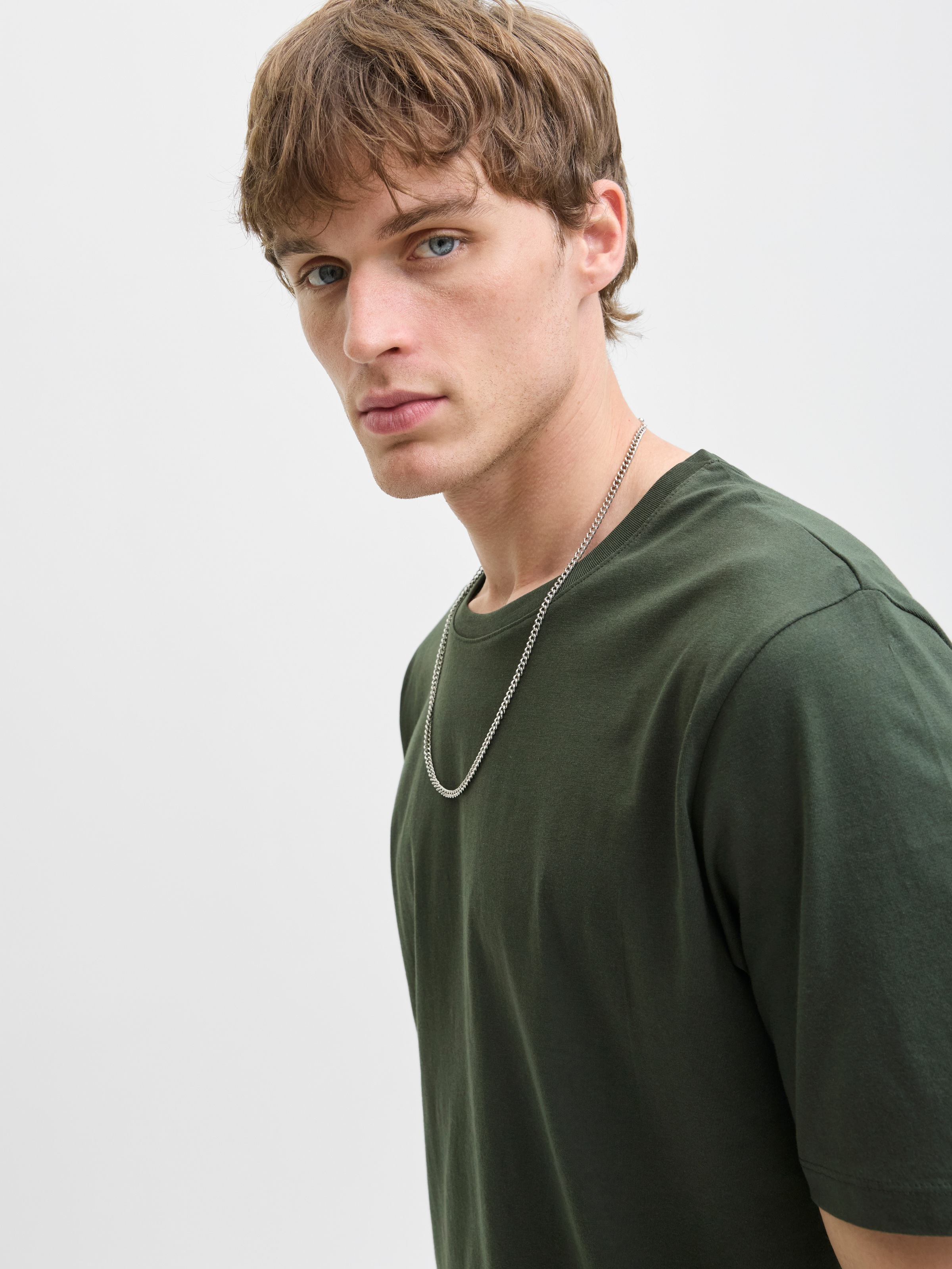 Jack & Jones Rundhalsshirt "JJEORGANIC BASIC TEE SS O-NECK NOOS" Baumwolle, günstig online kaufen