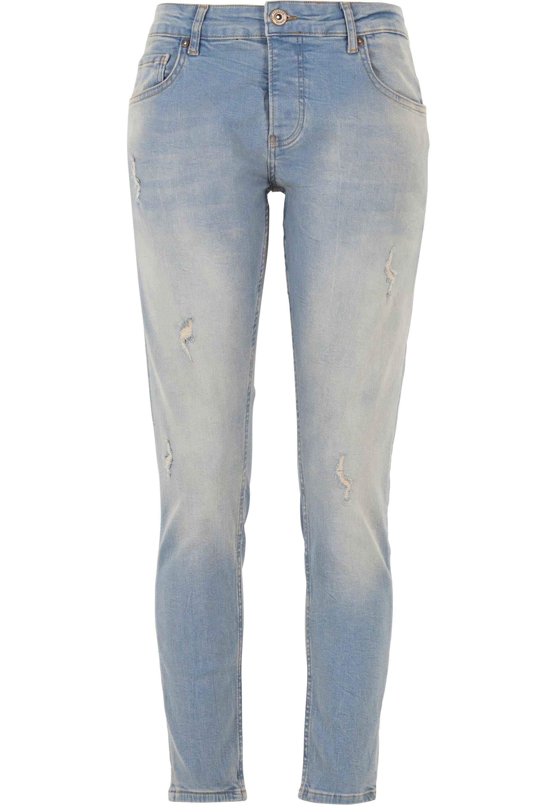 2Y Studios Bequeme Jeans »2Y Studios Herren 2Y Destroyed Cropped Skinny Denim«