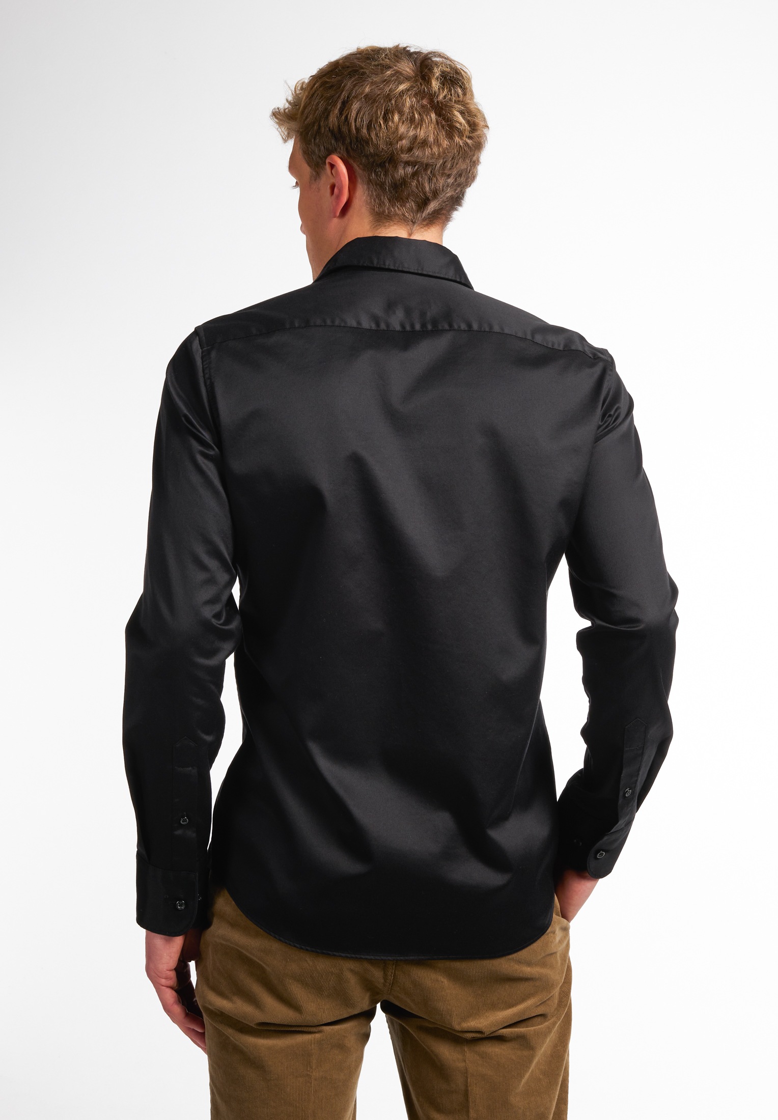 Eterna Langarmhemd »SLIM FIT«, EASY IRON (bügelleicht)