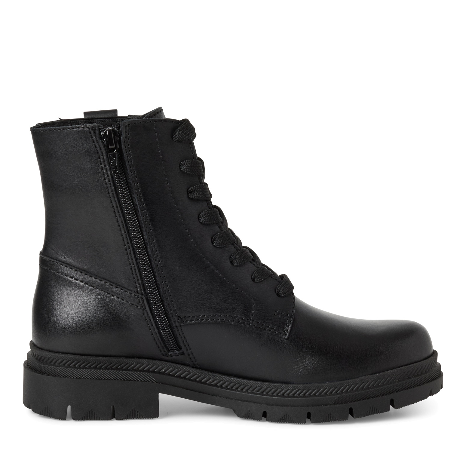 Tamaris Schnürstiefelette, Blockabsatz, Schnürboots mit modischen Ziernähten
