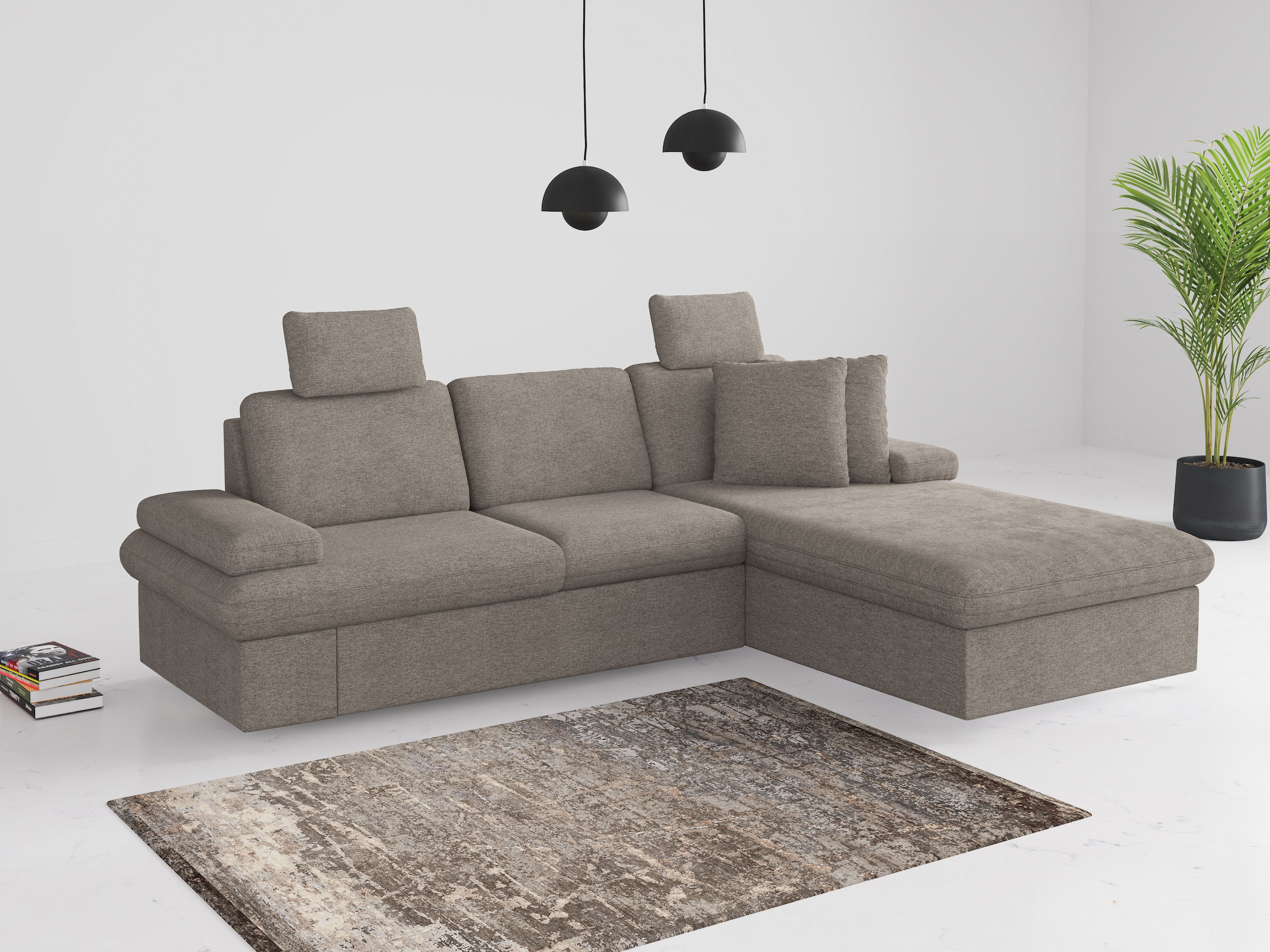 sit&more Ecksofa Moreno L-Form, B: 247 günstig online kaufen