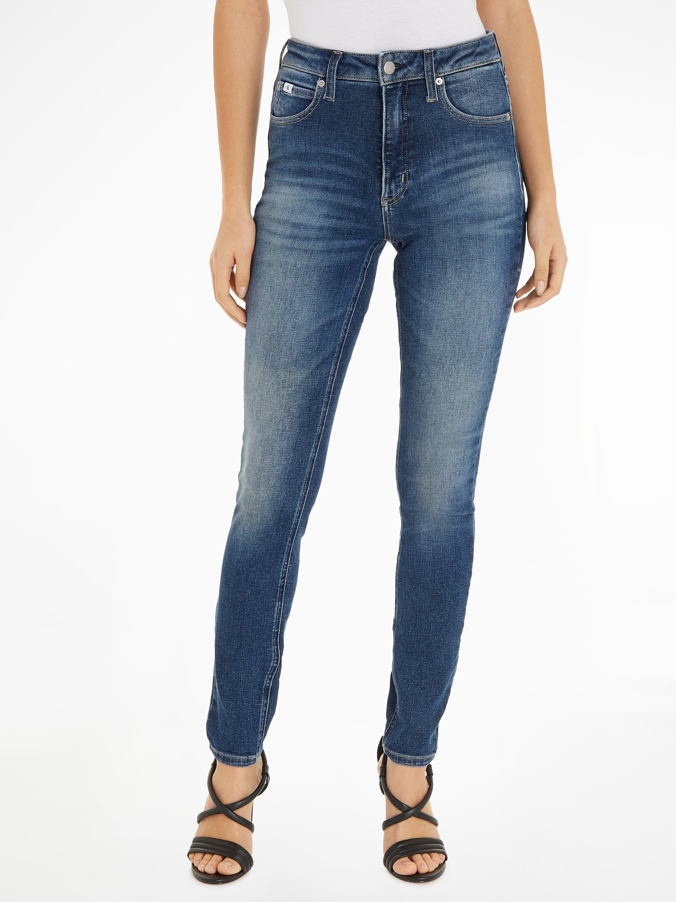 Calvin Klein Jeans Skinny-fit-Jeans »HIGH RISE SKINNY«, im 5-Pocket-Style