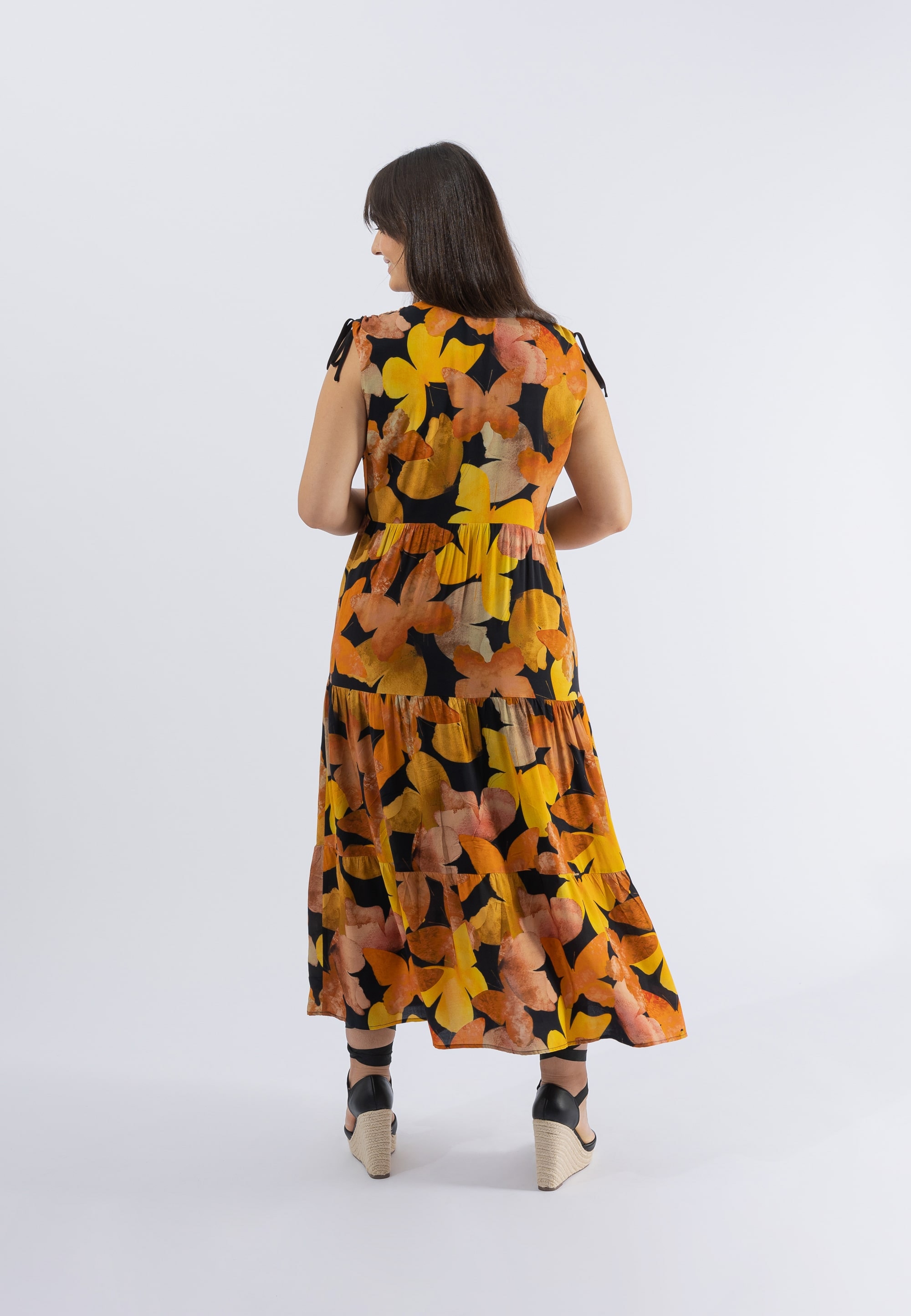 October Jerseykleid, mit bestellen BAUR | Schmetterlingsprint schönem für