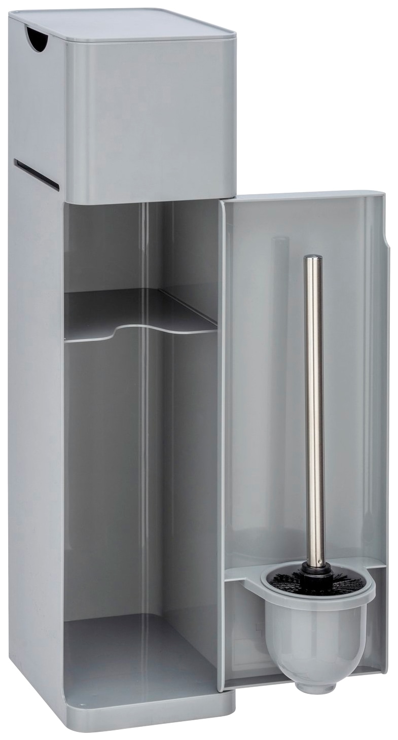 WENKO WC-Garnitur "Imon" aus Kunststoff Stand WC-Garnitur günstig online kaufen