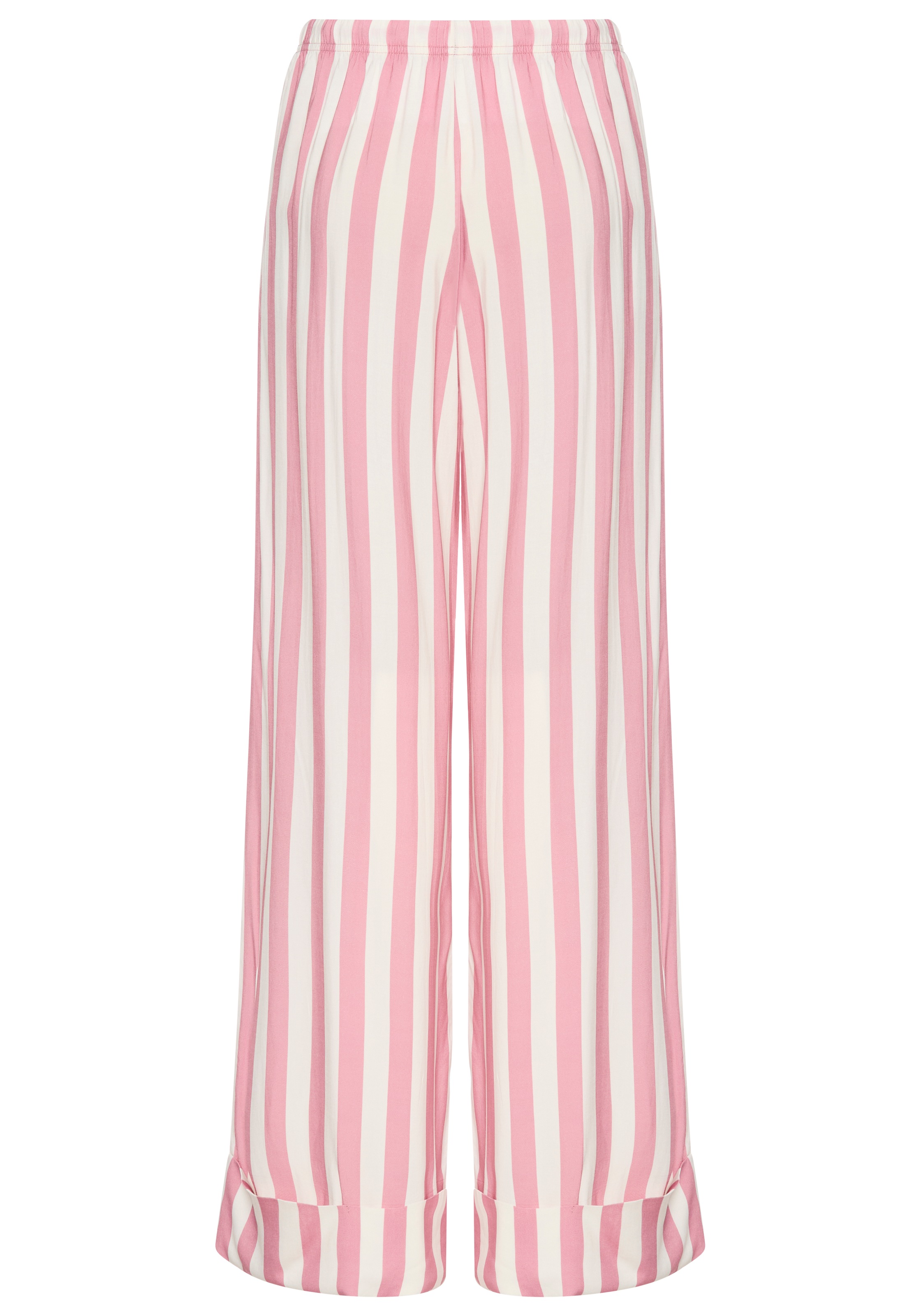 s.Oliver Pyjamahose mit breitem Aufschlag am Saum günstig online kaufen