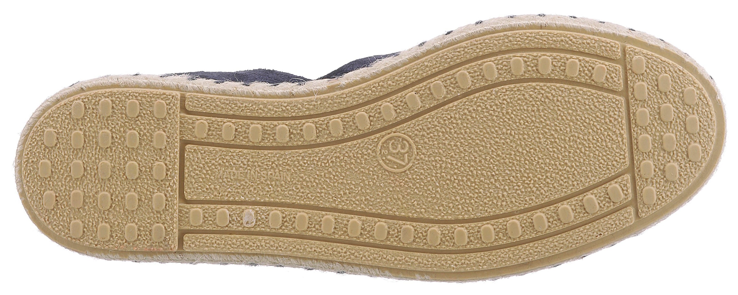 VERBENAS Espadrille, Strandschuh, Sommerschuh, Loafer aus Veloursleder