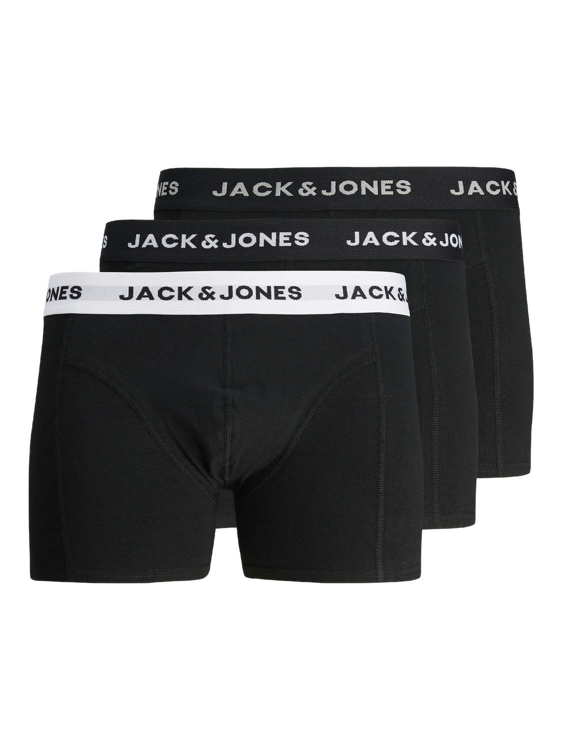 Jack & Jones Trunk "JACSOLID TRUNKS 3 PACK OP", (Packung, 3 St.)