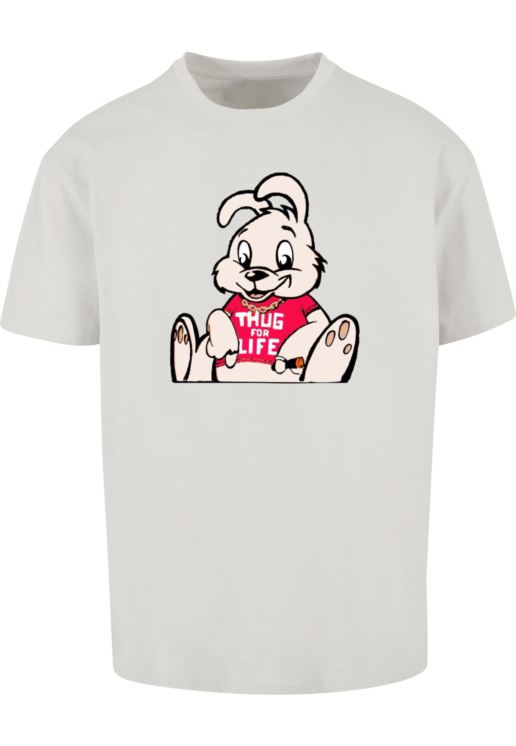 Merchcode T-Shirt "Merchcode Brandalised - Bunny Heavy Oversize Tee", (1 tl günstig online kaufen