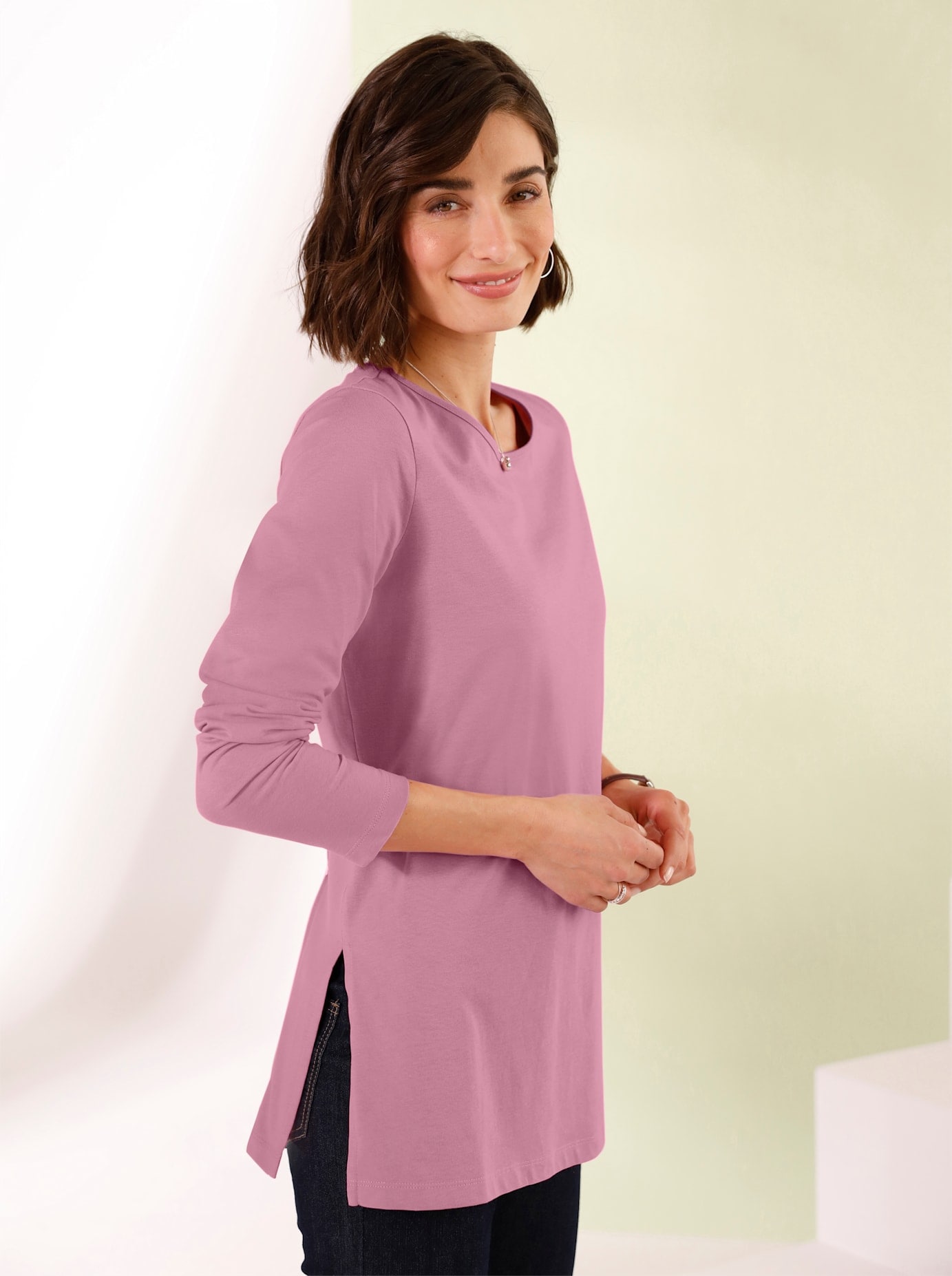 Classic Basics Langarmshirt "Longshirt", 1 Stk. günstig online kaufen