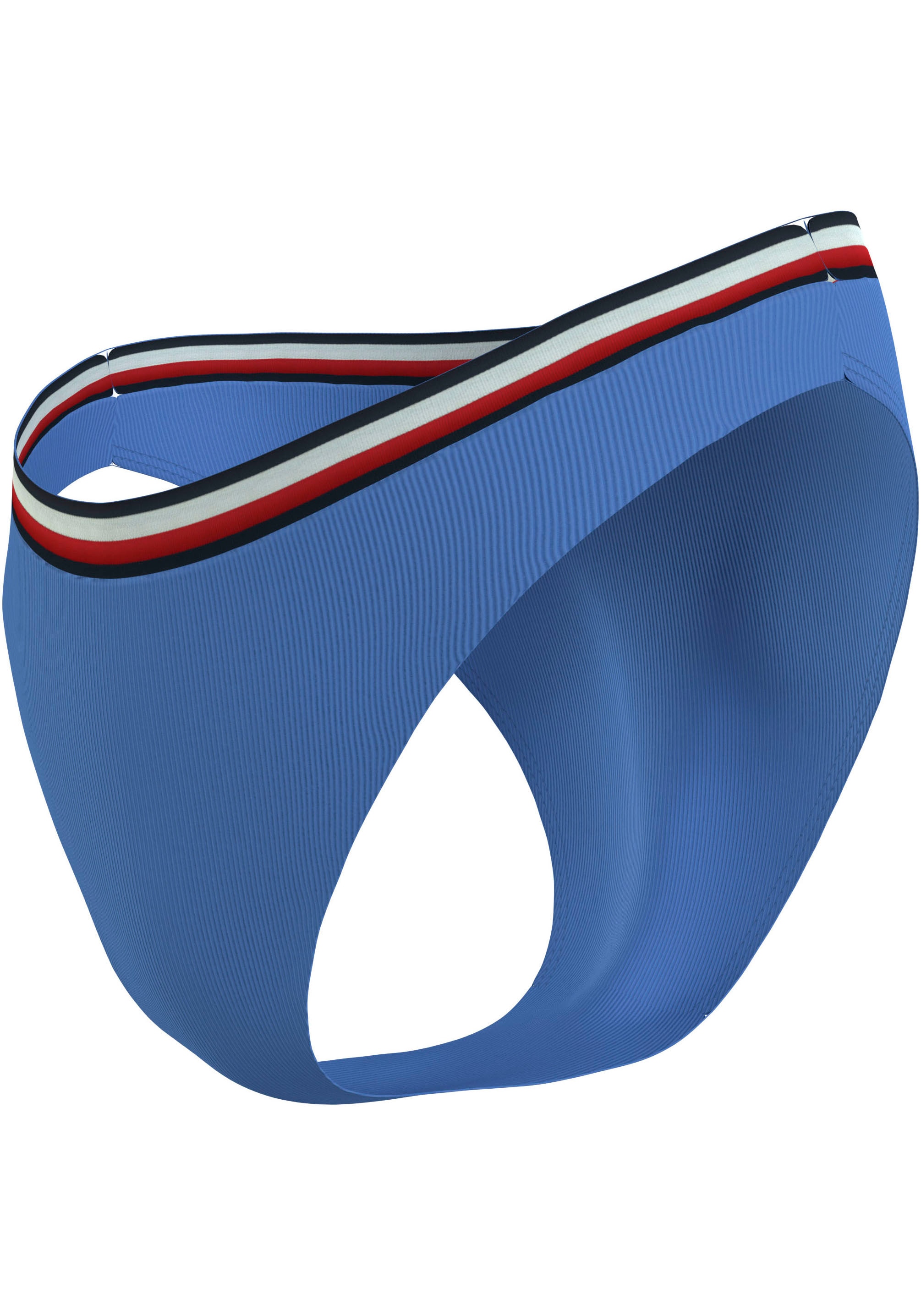 Tommy Hilfiger Swimwear Bikini-Hose »CHEEKY HIGH LEG BIKINI«, mit Rippenstruktur