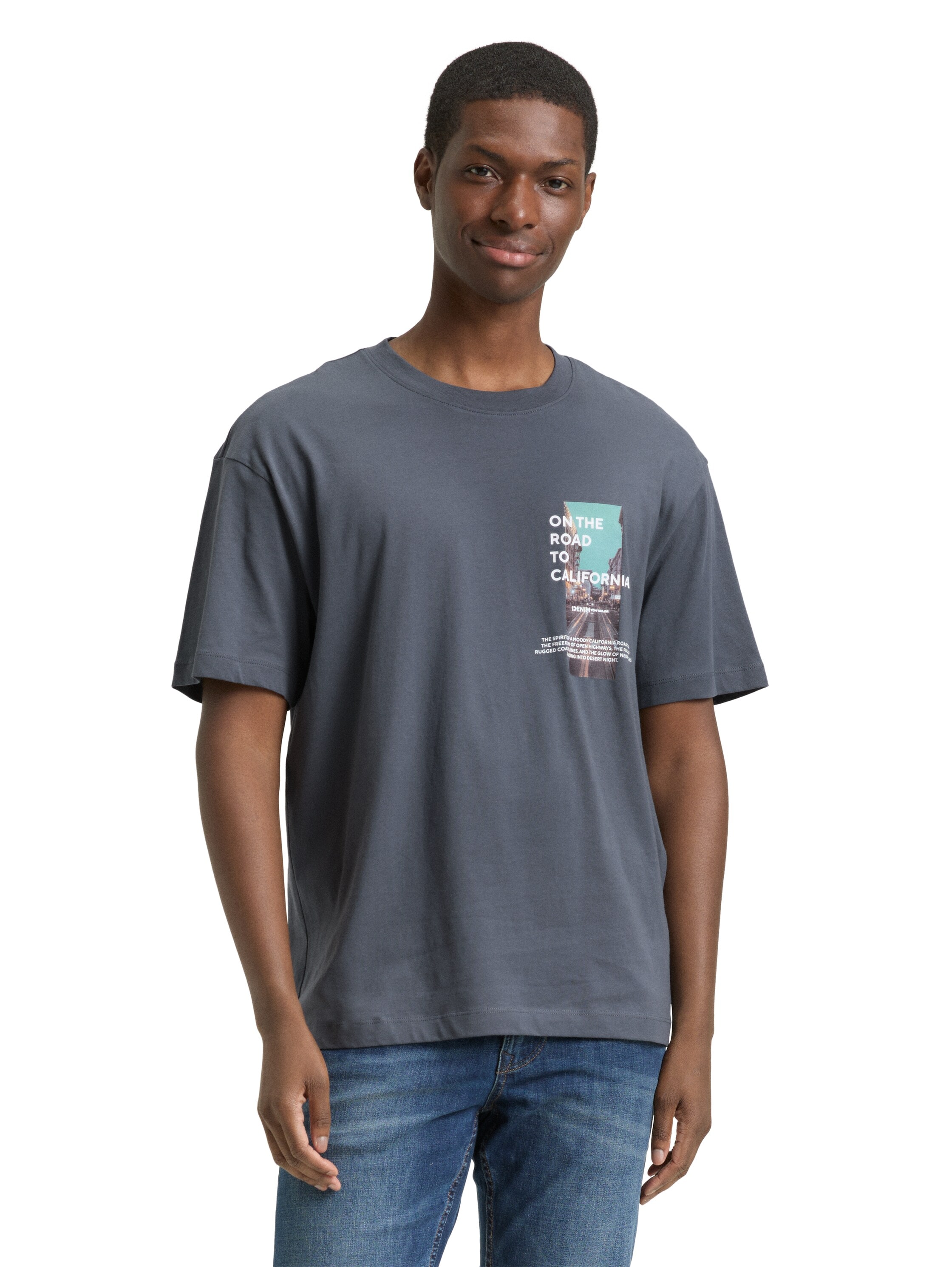 TOM TAILOR Denim T-Shirt mit Fotoprint