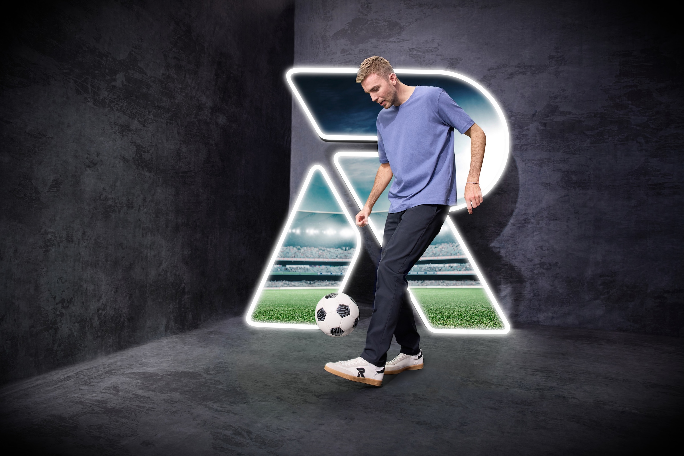 RIEKER Sport Sneaker »San Diego«, Retro-Sneaker aus der neuen Christoph Kramer Kollektion
