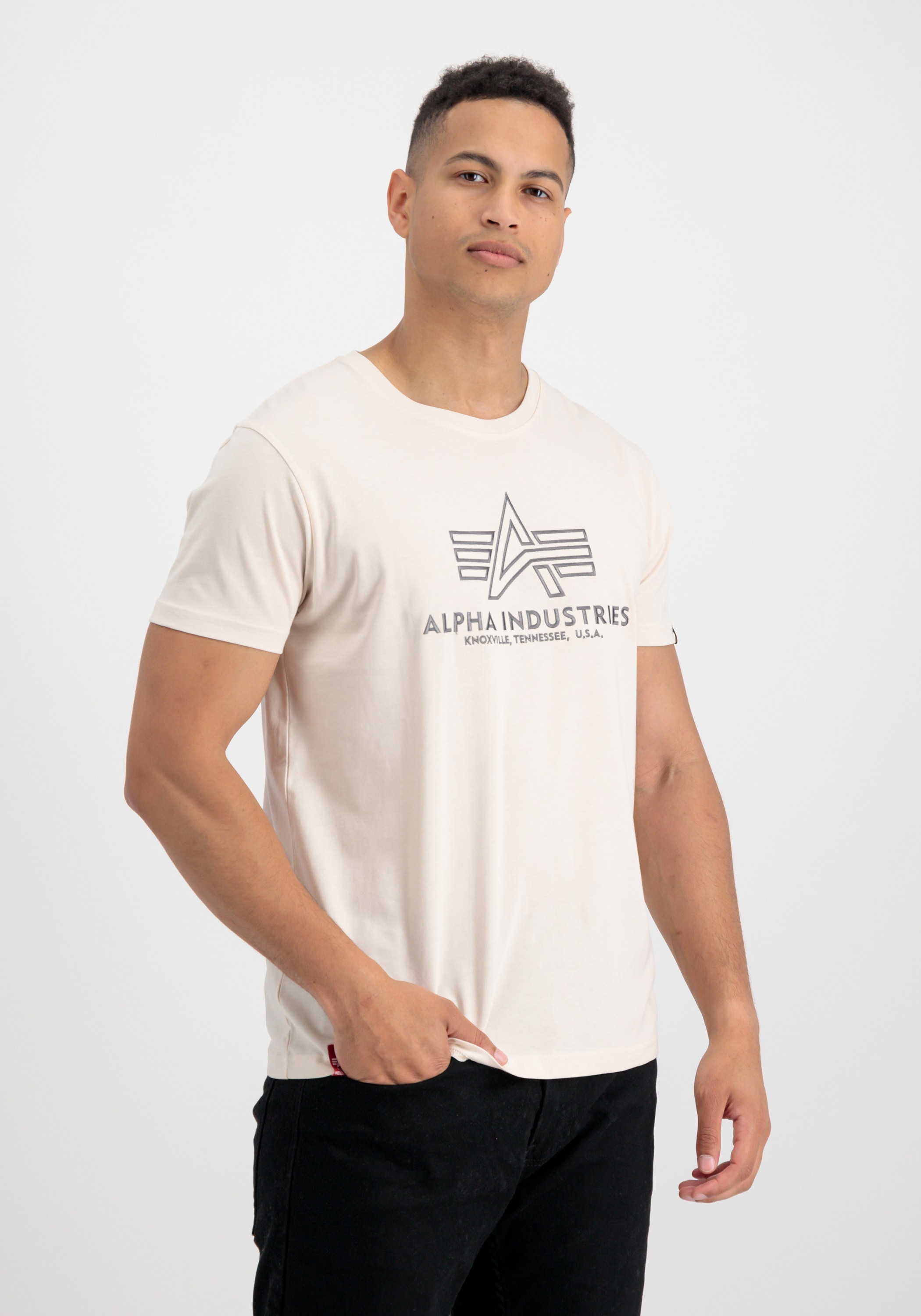 Alpha Industries T-Shirt "Basic T-Shirt Embroidery" günstig online kaufen
