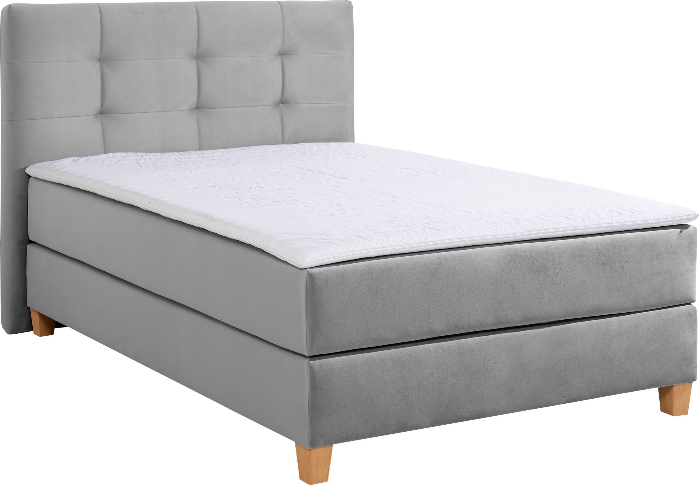 Home affaire Boxspringbett »Moulay«, inkl. Topper, in 3 Härtegraden, TFK auch in Härtegrad 4