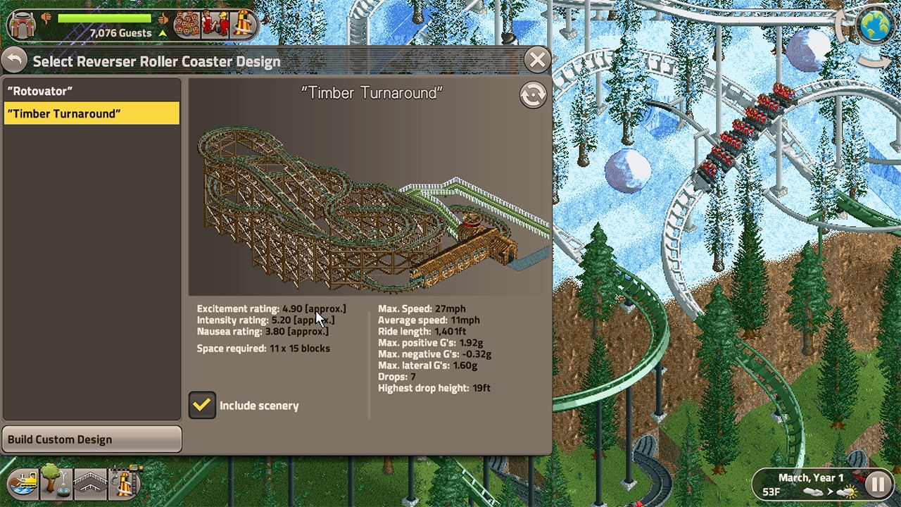 ATARI Spielesoftware »RollerCoaster Tycoon Classic«, Nintendo Switch