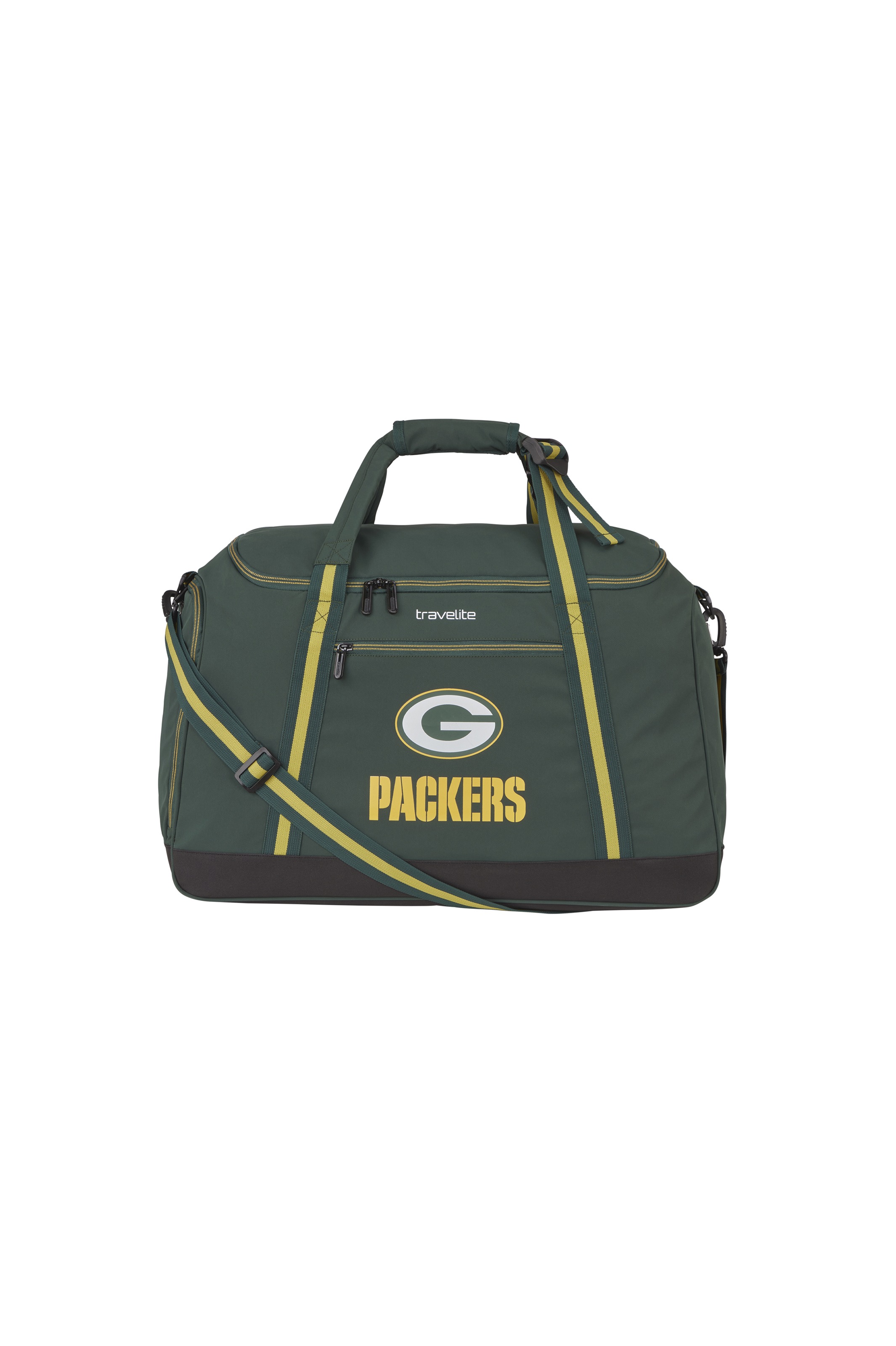 travelite Sporttasche "travelite x NFL Duffle Bag 2in1" als Rucksack nutzbar, große Öffnung, Schuhfach und Aufsteckfunktion