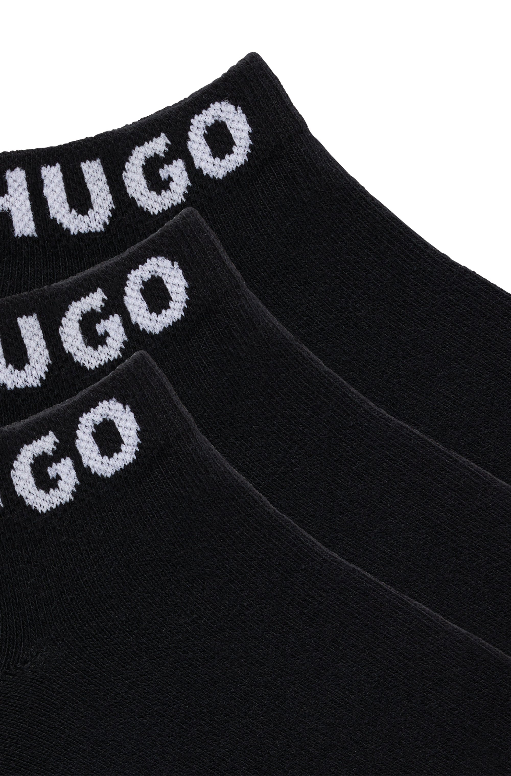 HUGO Underwear Socken »3P AS UNI CC W«, (Packung, 3 Paar, 3er), mit kontrastfarbenen Logoschriftzug