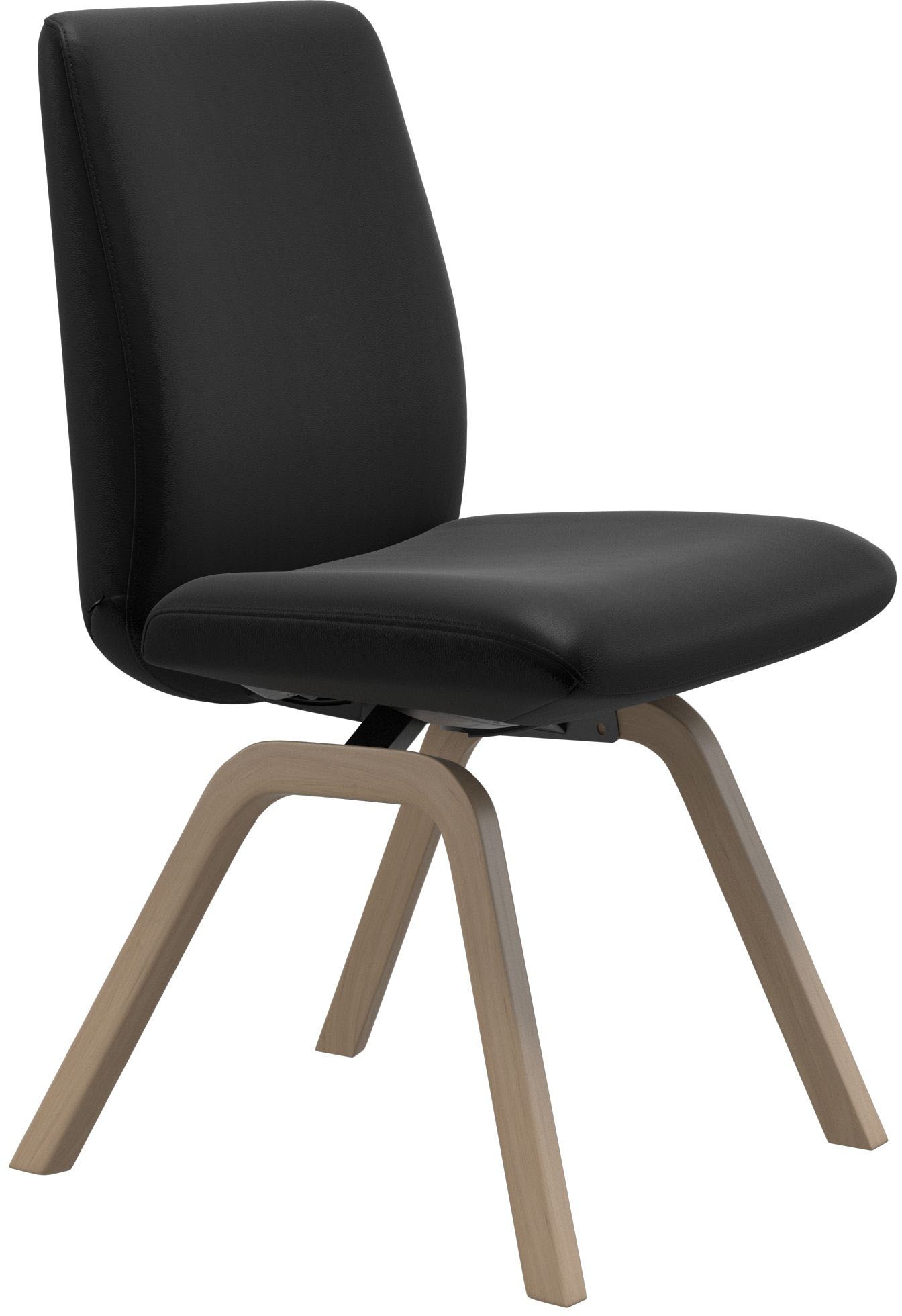Stressless Polsterstuhl "Laurel" () Low Back, Größe L, mit schräggestellten Beinen in Eiche gekalkt