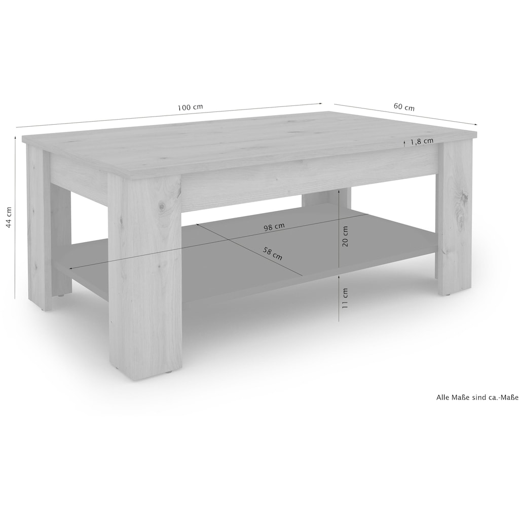 Homexperts Couchtisch »Zabona«