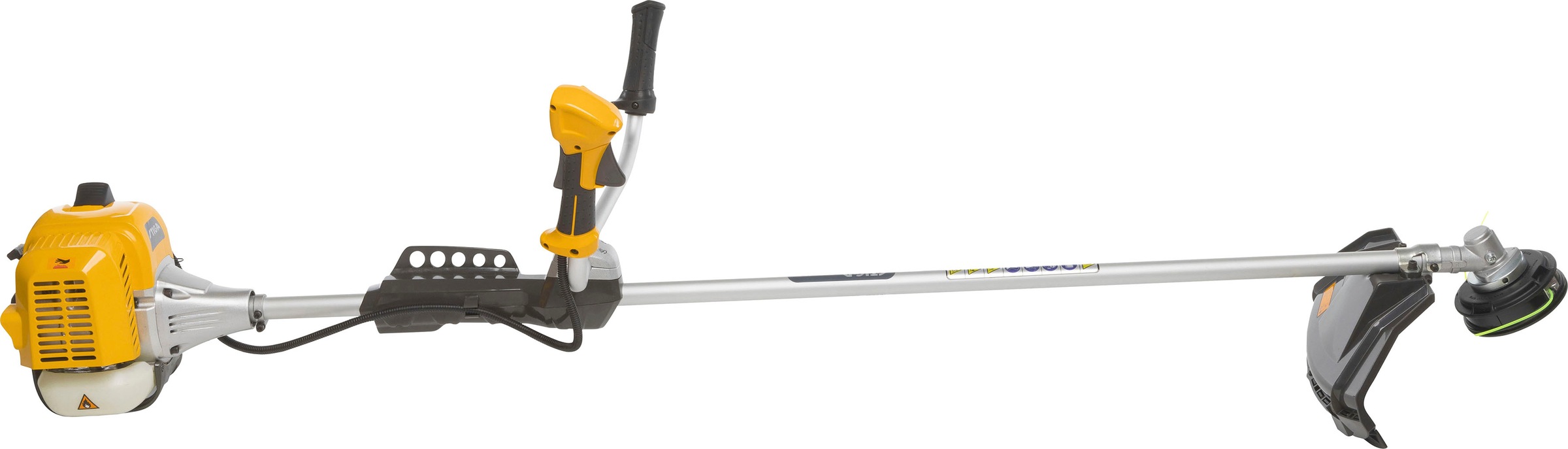 STIGA GARDEN Benzin-Motorsense »BC 555 B«, 51,7 cm³, Doppel-Faden, 3-T-Messer, Doppel-Tragegurt