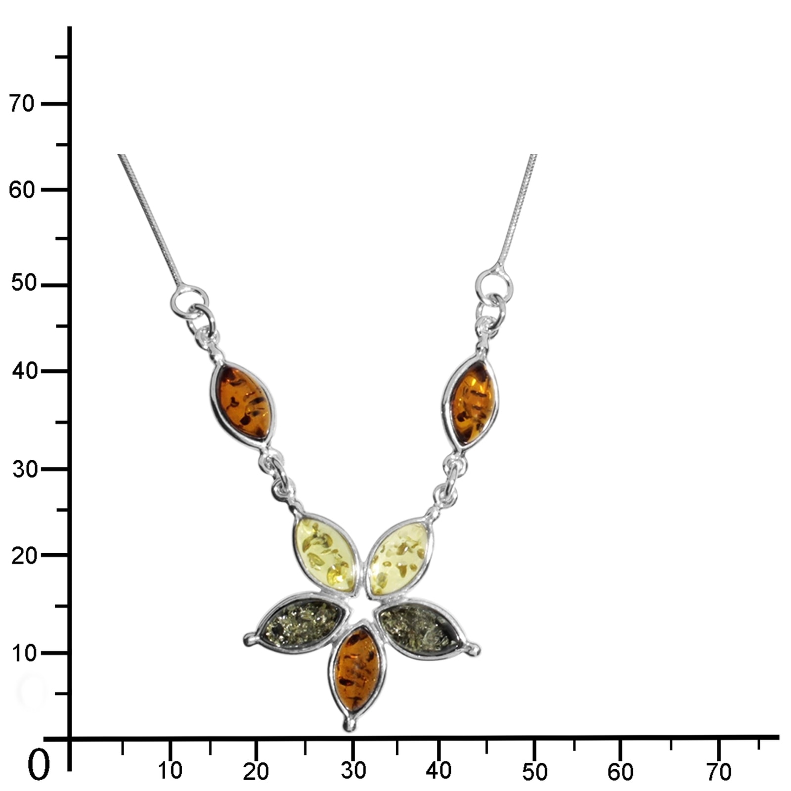 OSTSEE-SCHMUCK Collier »Ostsee-Schmuck Collier Nuka Collier Nuka«, (1 tlg.)