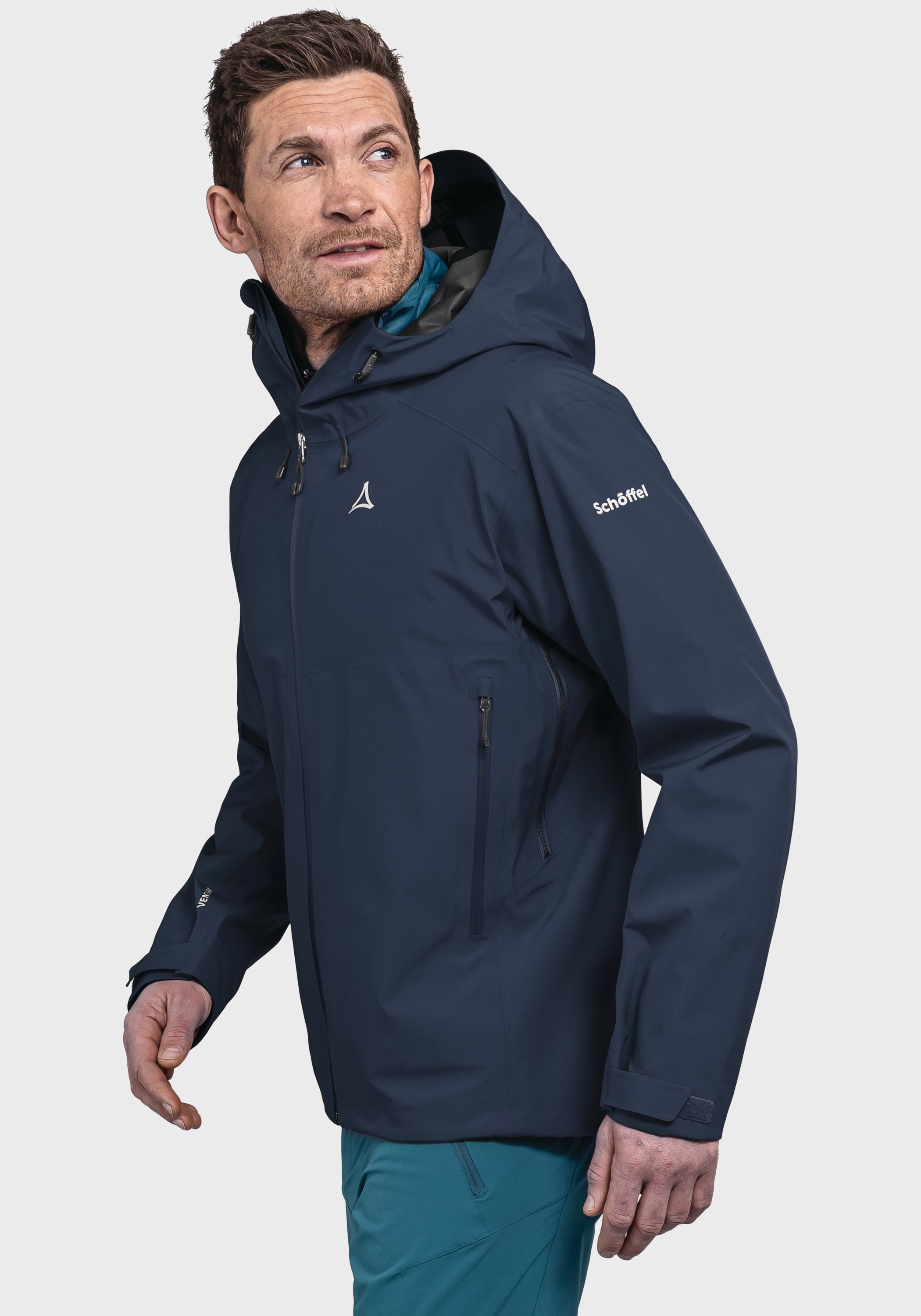 Schöffel Outdoorjacke »Hiking Jacket Style Cascata MNS«, mit Kapuze