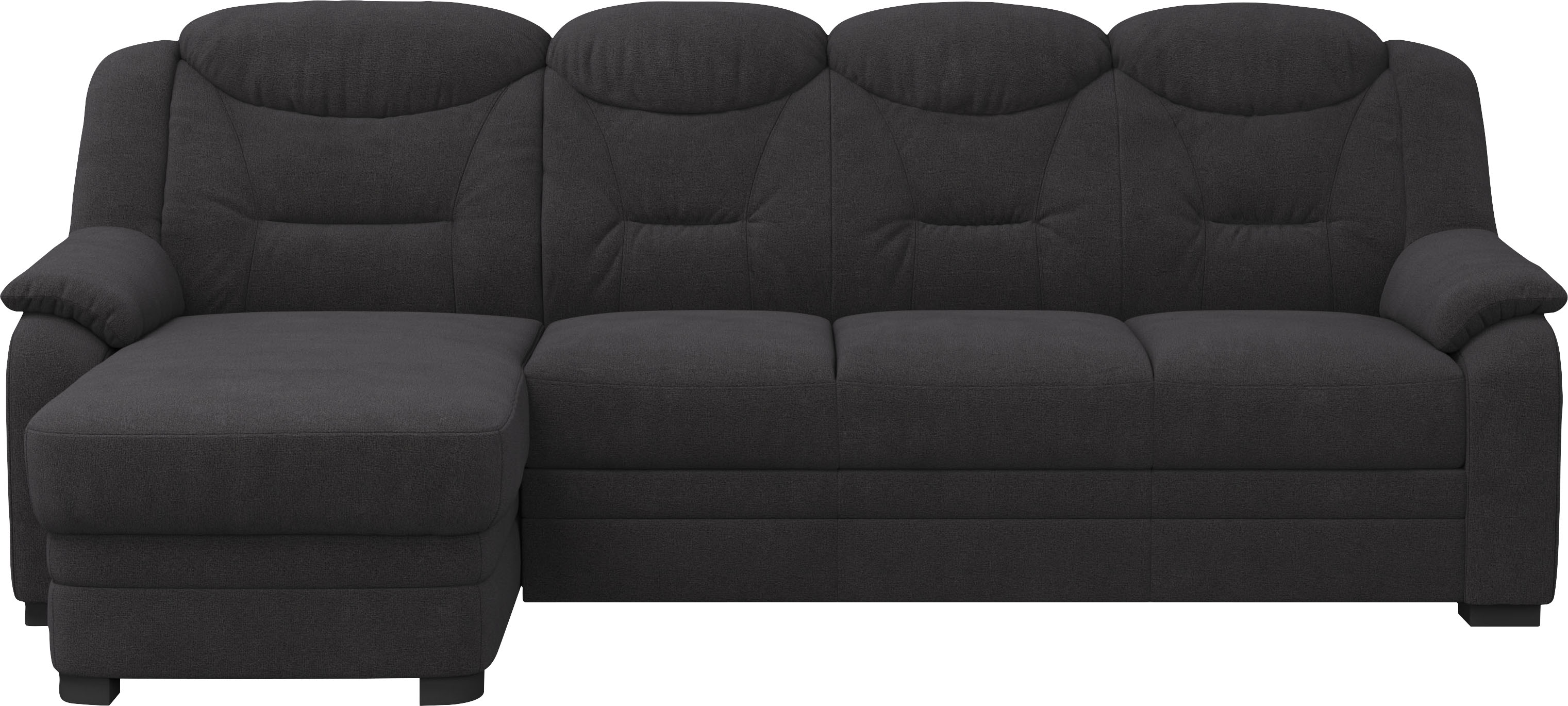 COTTA Ecksofa "Marcus L-Form" wahlweise mit Schlaffunktion