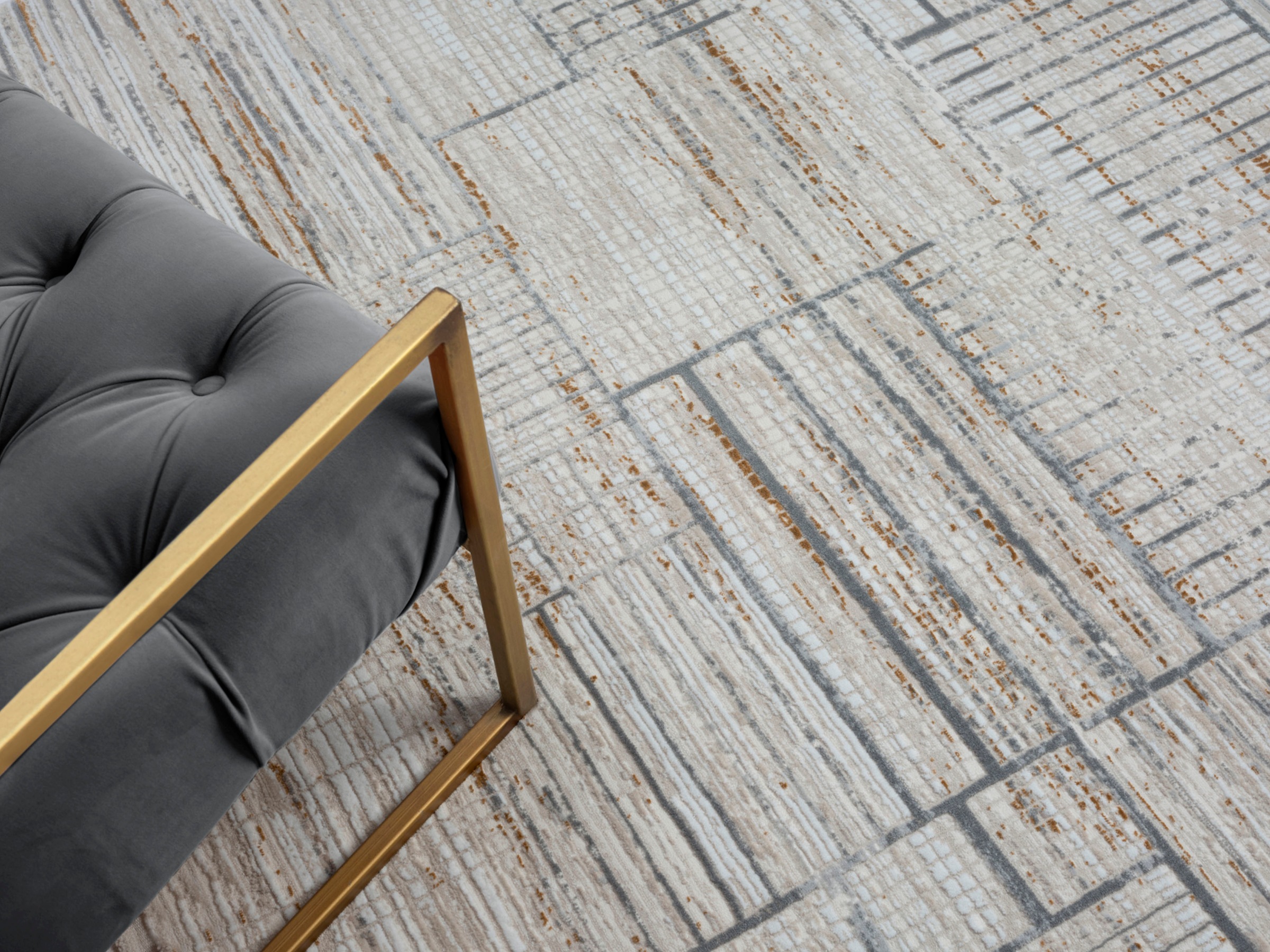 Myflair Möbel & Accessoires Teppich »My Love Lagerräumung«, rechteckig, 10 mm Höhe, Kurzflor, Retro-Style, besonders weich durch Microfaser, mit Fransen