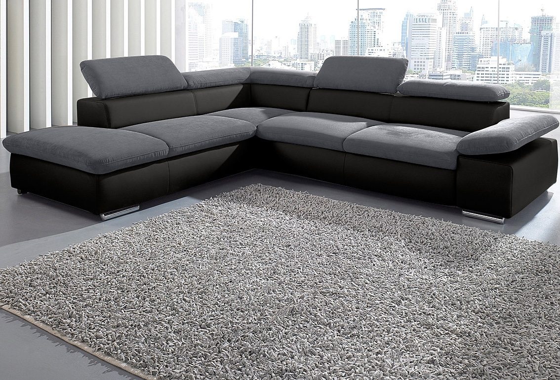 sit&more Ecksofa "Valentine, L-Form, Sofa mit Armteil- & Kopfteilverstellun günstig online kaufen