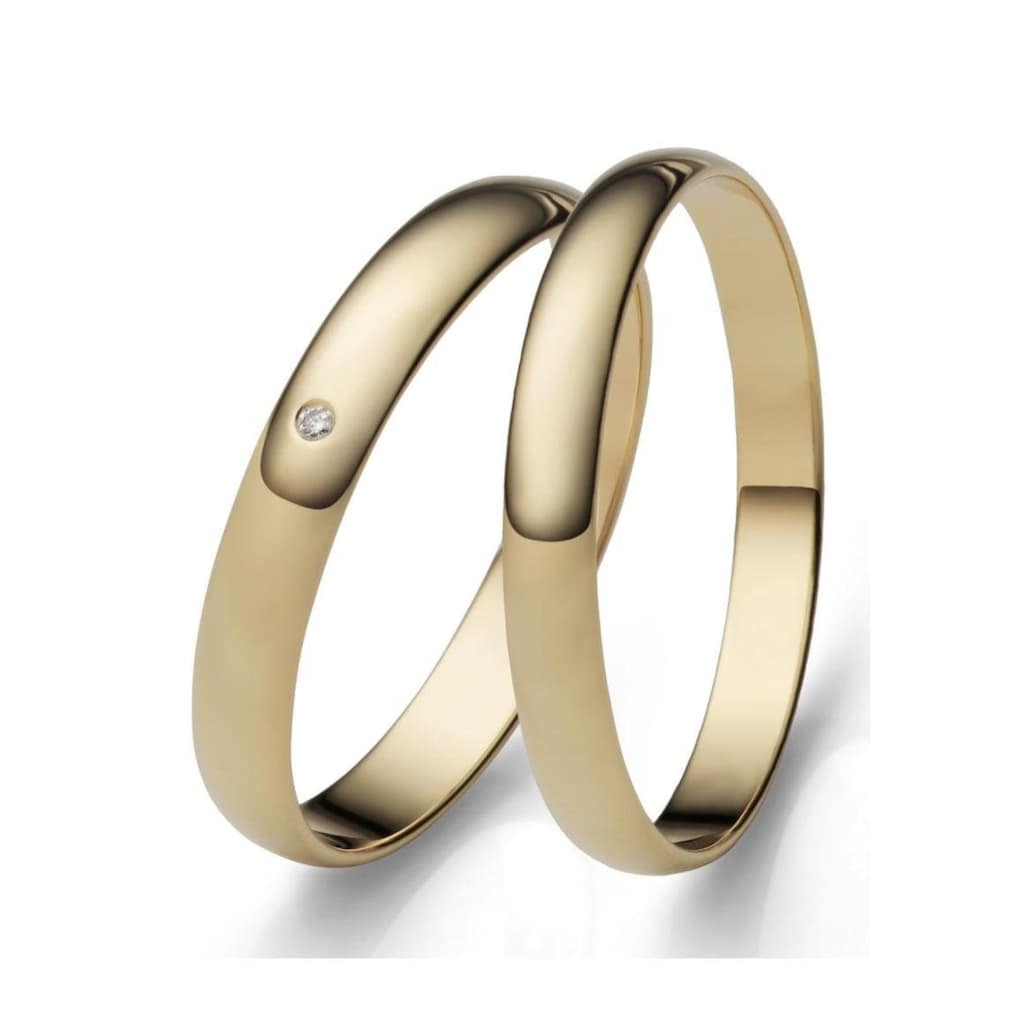 Firetti Trauring »Schmuck Geschenk Gold 375 Hochzeit Ehering "LIEBE"«