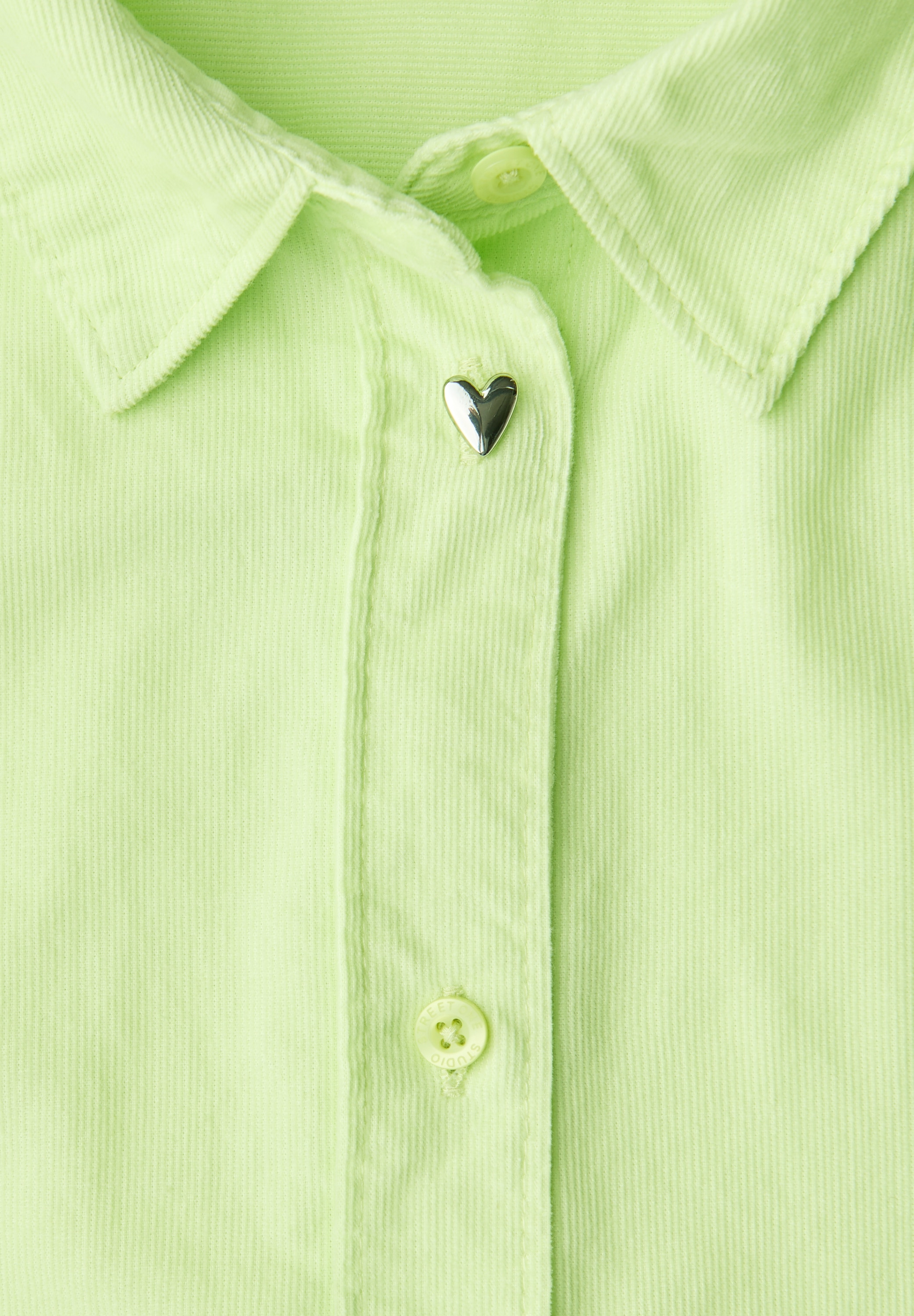 STREET ONE STUDIO Langarmbluse aus reiner Baumwolle