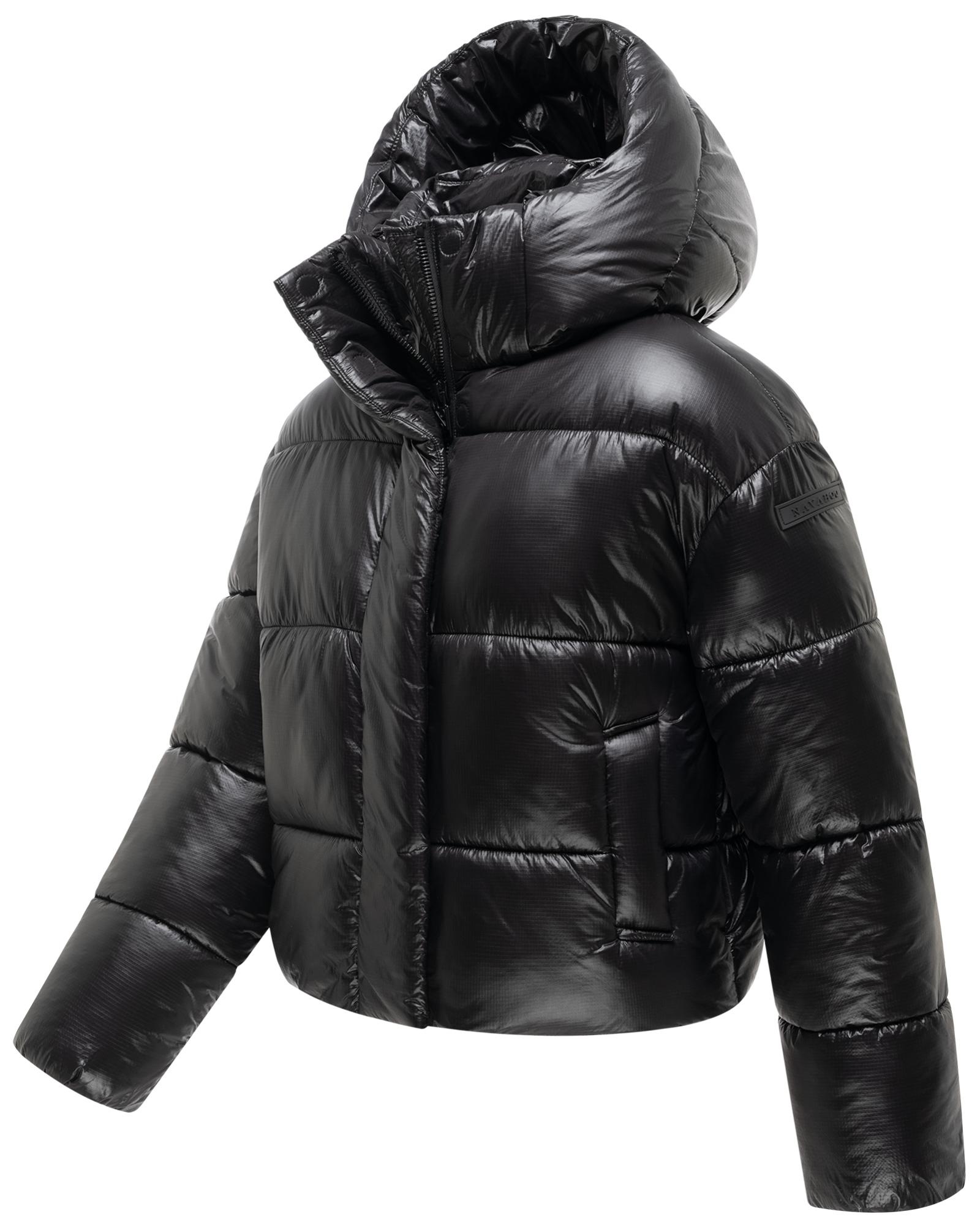 Navahoo Outdoorjacke »Polar-Unit 14« mit Kapuze Damen Steppjacke mit abnehmbarer Kapuze