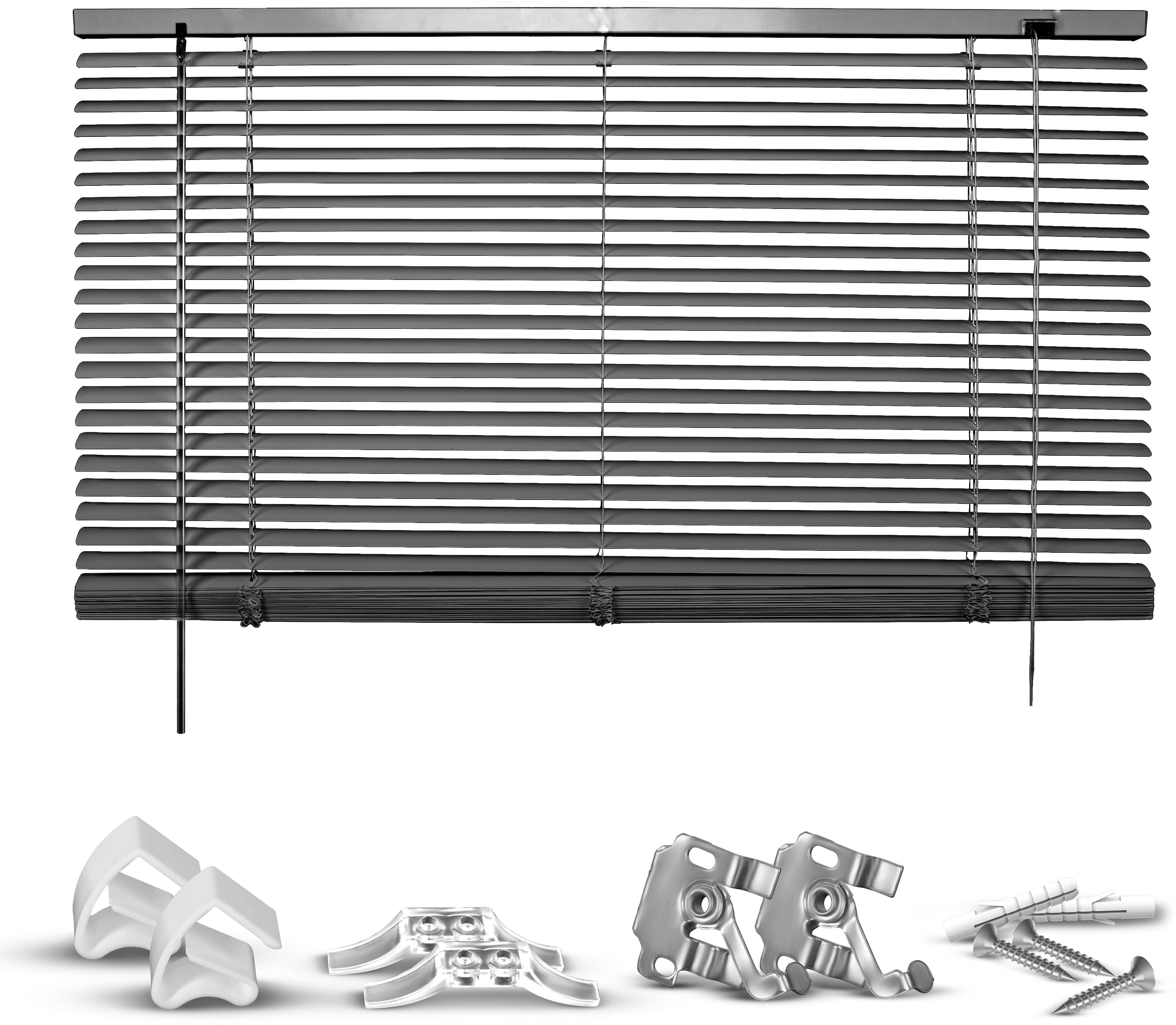 Good Life Jalousie "Matti" ohne Bohren freihängend Klemmfix-Jalousie aus Al günstig online kaufen