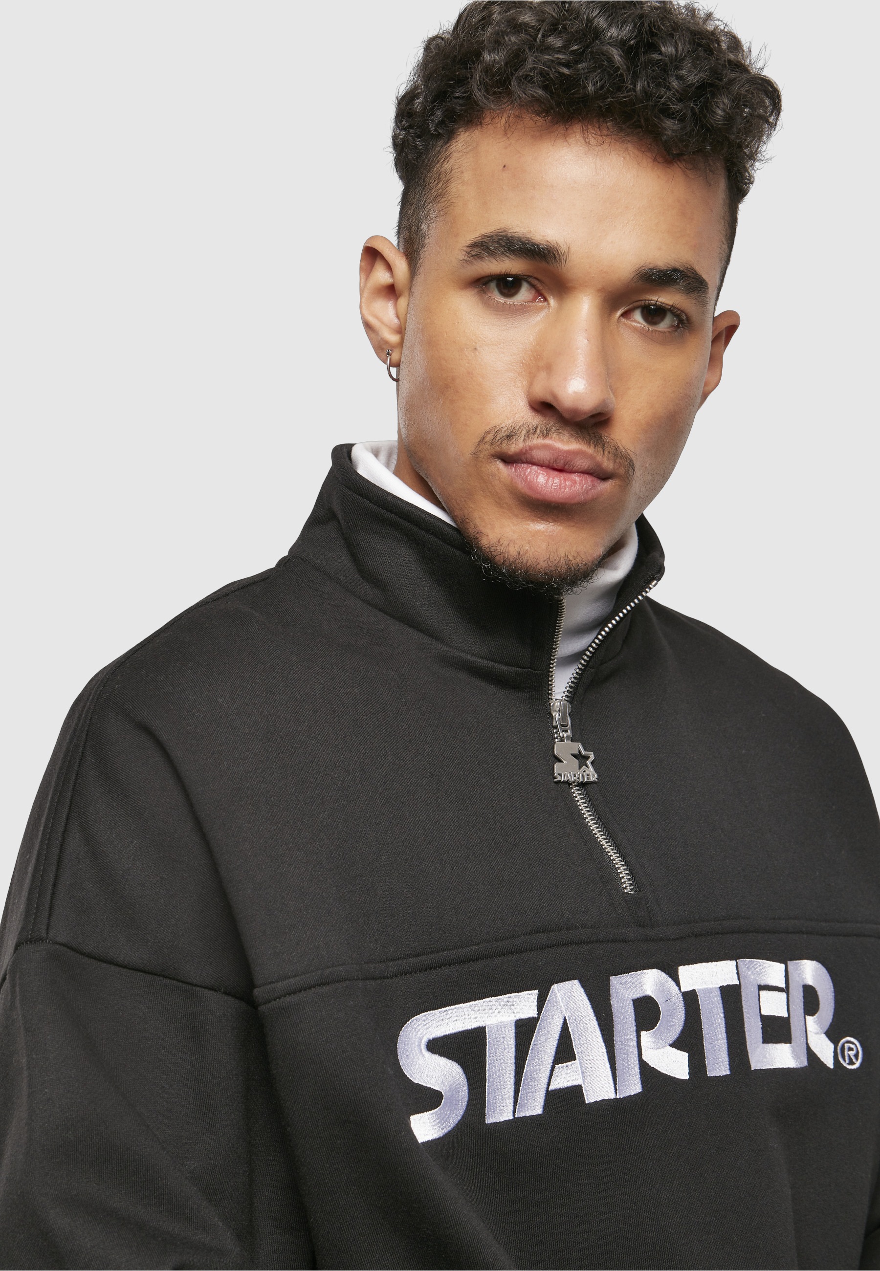 Starter Black Label Sweatshirt »Starter Black Label Herren Starter Heavy Color Block Troyer«, 1 Stk.
