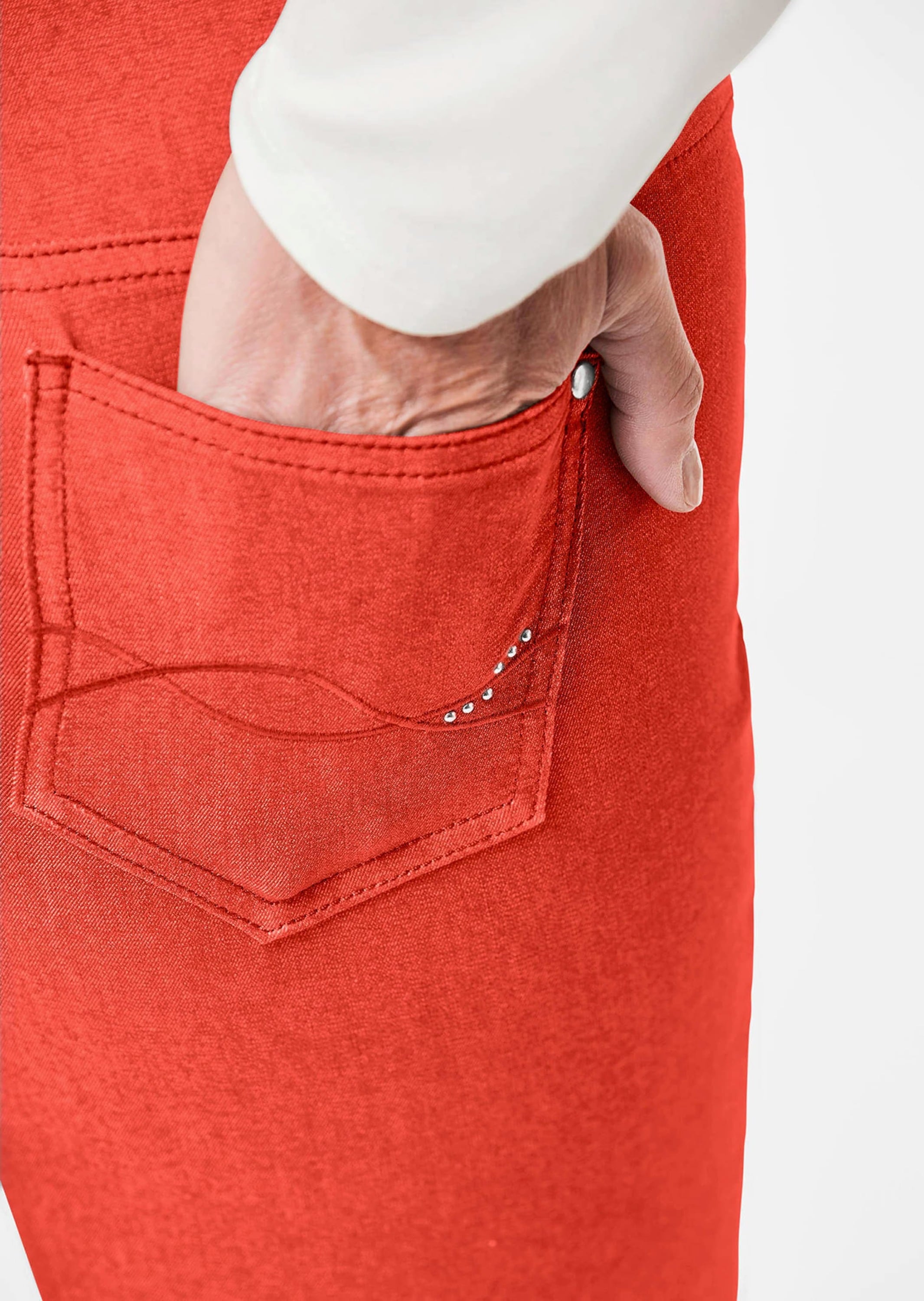 GOLDNER 7/8-Hose »7/8-Jeanshose BELLA 7/8-Jeanshose Bella aus superelastischer Qualität für volle Bewegungsfreiheit«