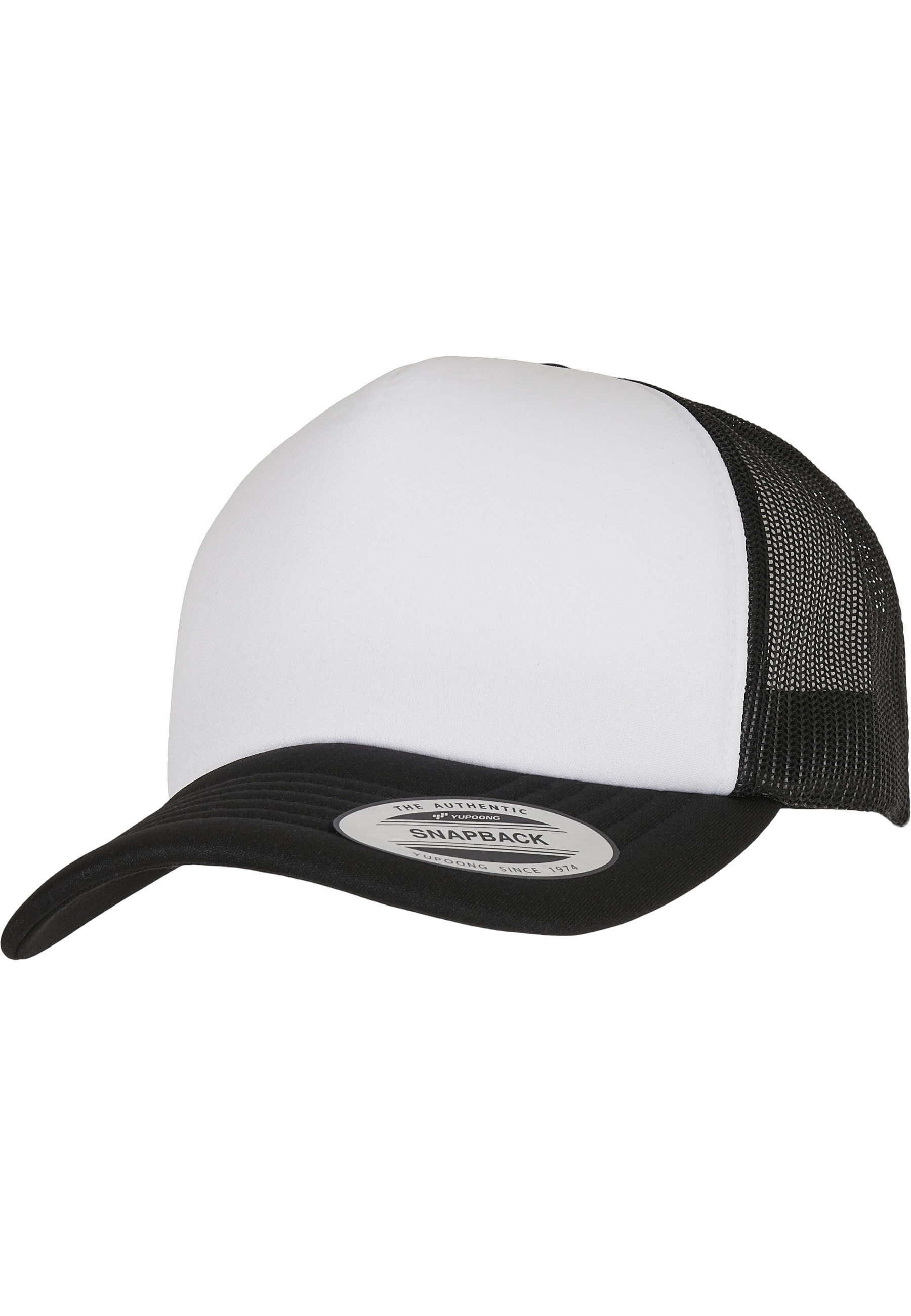 Flexfit Flex Cap »Flexfit Accessoires YP Curved Foam Trucker Cap – White Front«
