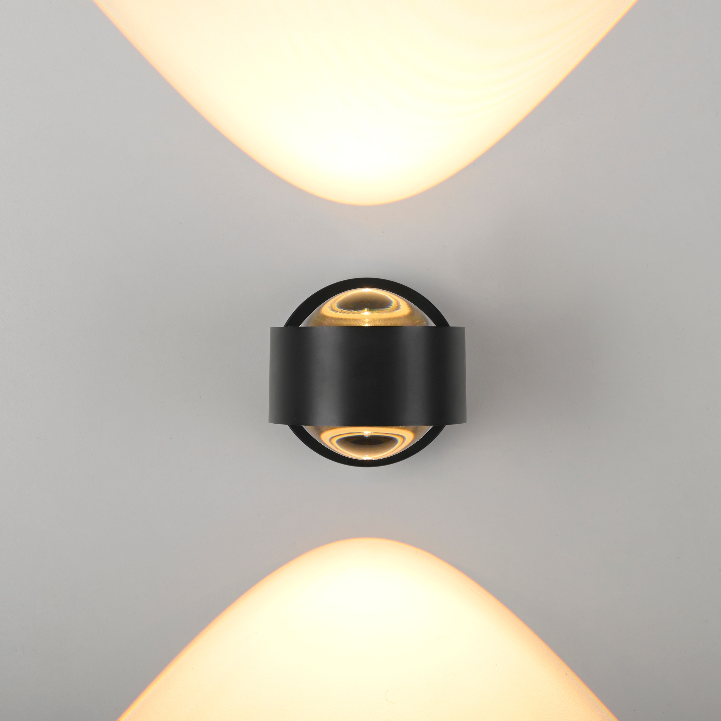 JUST LIGHT LED Wandleuchte »AKKU-CHIA« LED-Board 1 Stk. Warmweiß Akkubetrieben inkl. USB-Ladekabel, 5 Stufen Dimmung + Timerfunktion