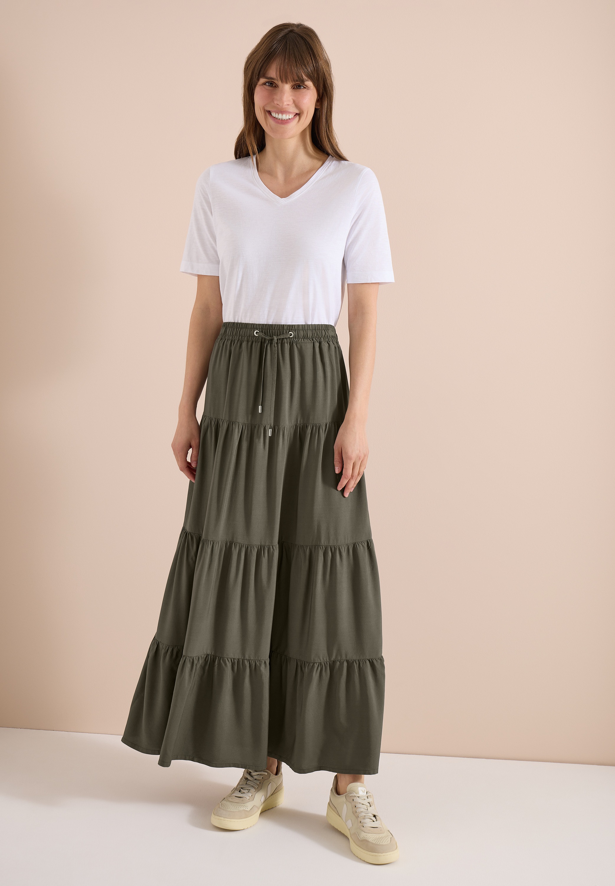 Cecil Maxirock Middle Waist