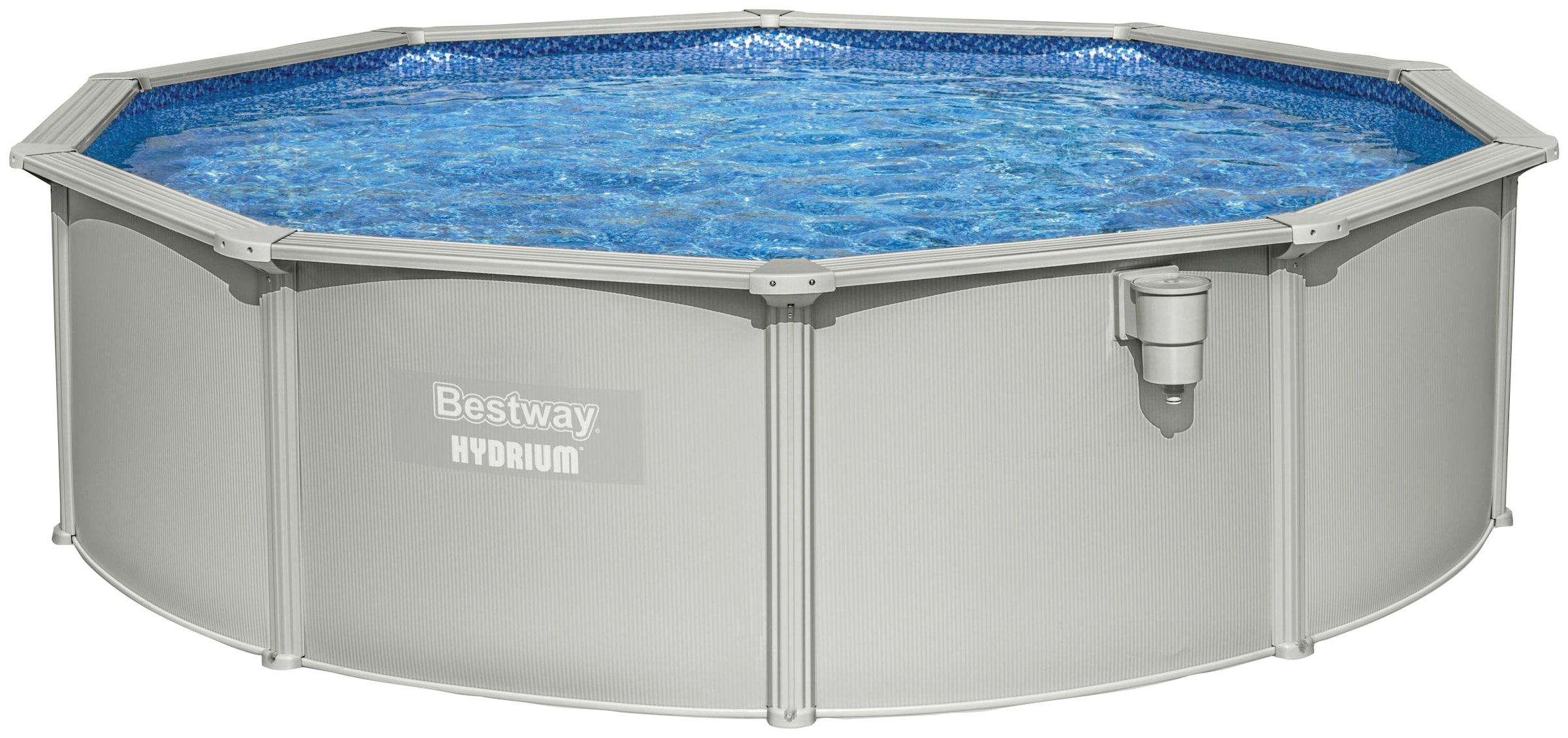 Bestway Framepool »Hydrium Pool Set 460x120«, (6 tlg.), 6-tlg., ØxH: 460x120 cm, mit Sandfilteranlage