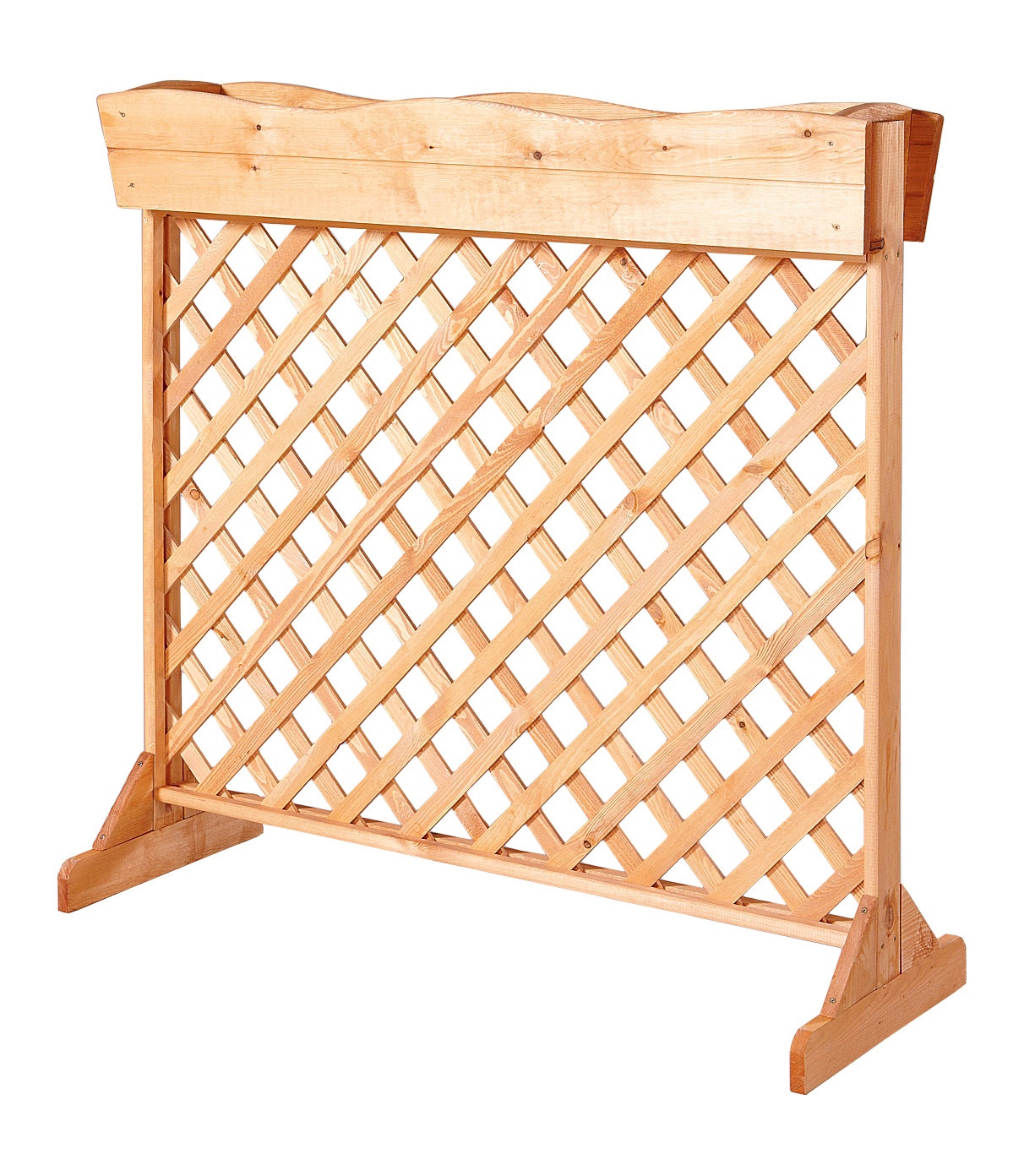 promadino Spalier mit Pflanzkasten, BxT: 110x41 cm, versch. Höhen