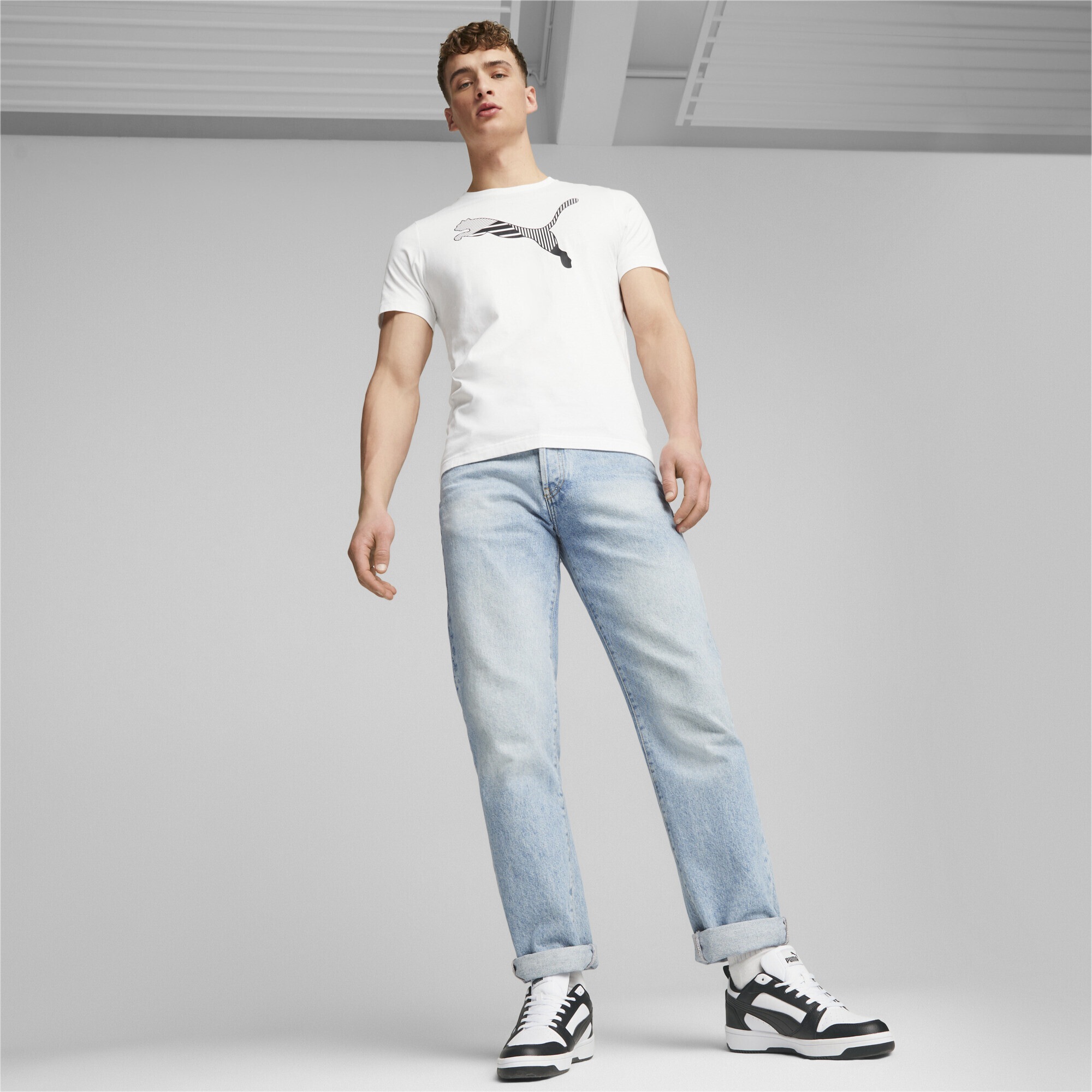 PUMA Sneaker »Rebound V6 Low Sneakers Erwachsene«